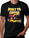 Built to Crush Monster Truck Graphic Tee