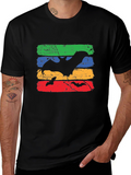 Retro Bats Graphic Tee - Halloween Style
