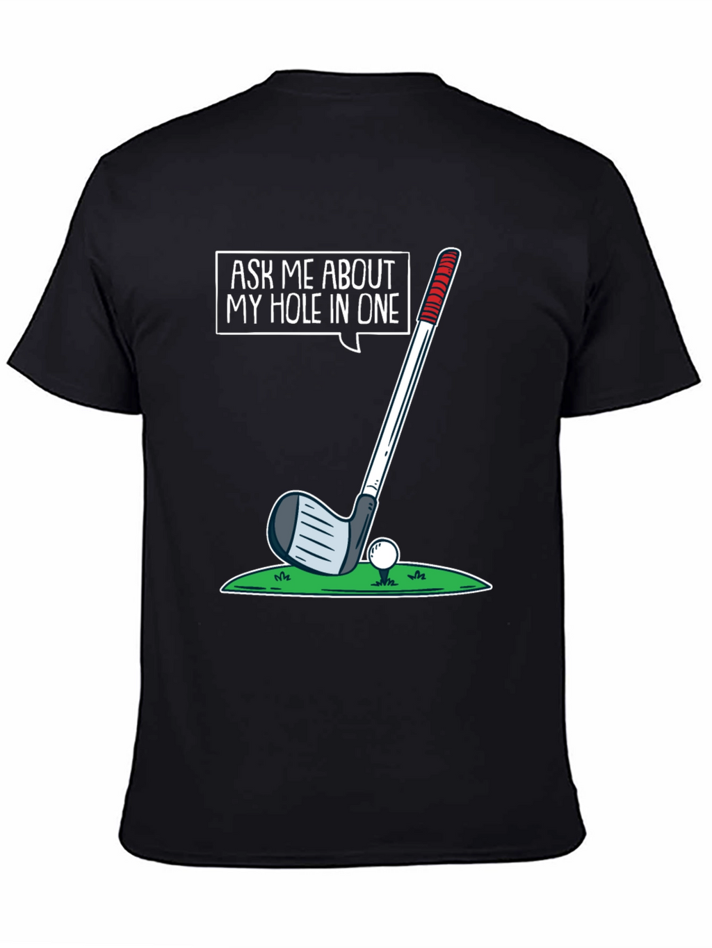 Golf Hole In One Graphic T-Shirt