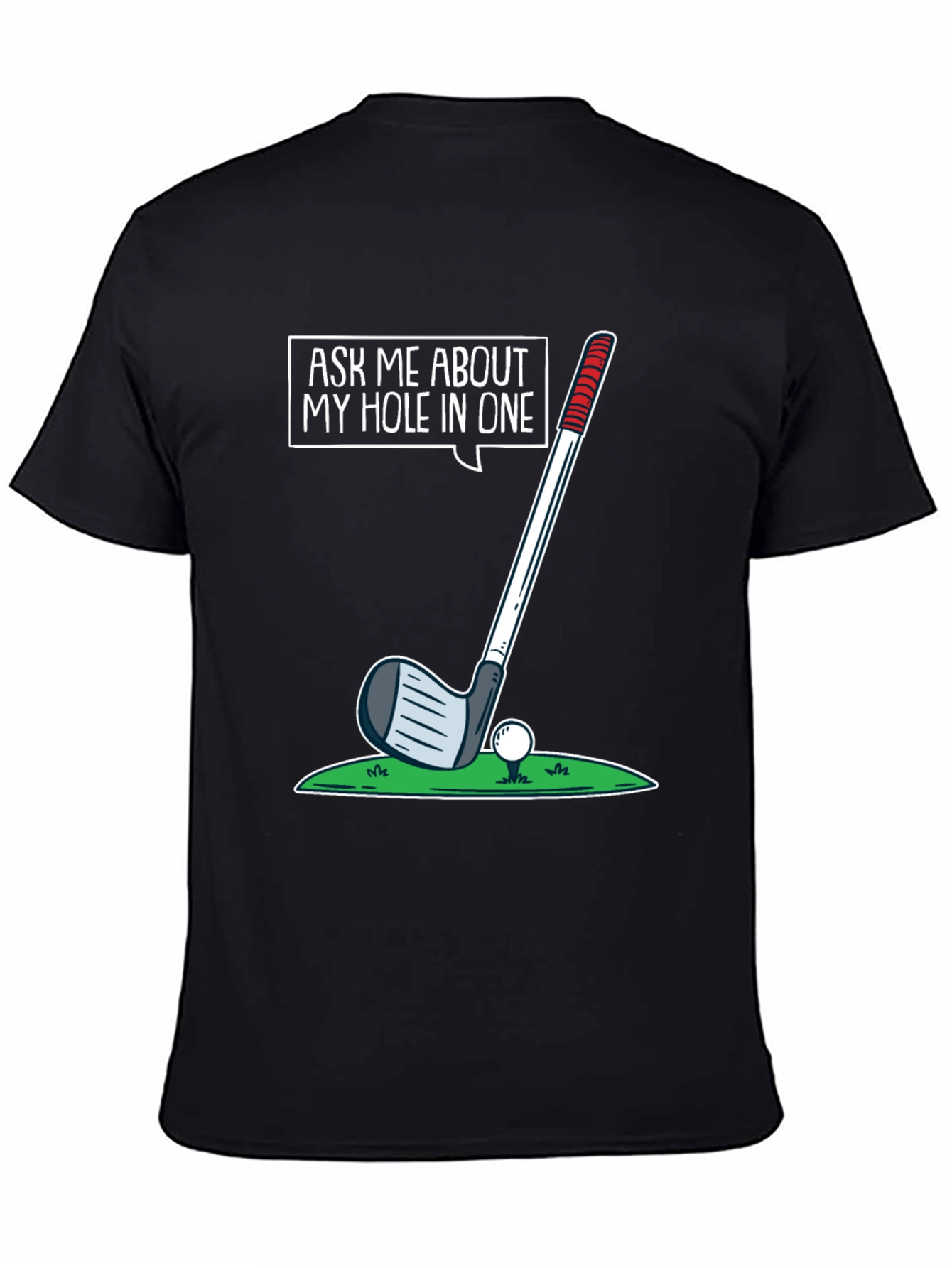 Golf Hole In One Graphic T-Shirt