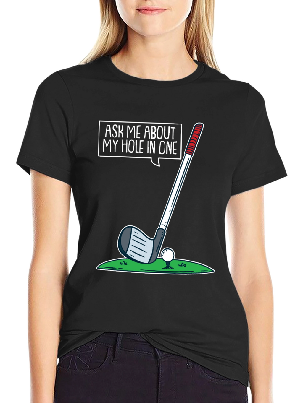 Golf Hole In One Graphic T-Shirt