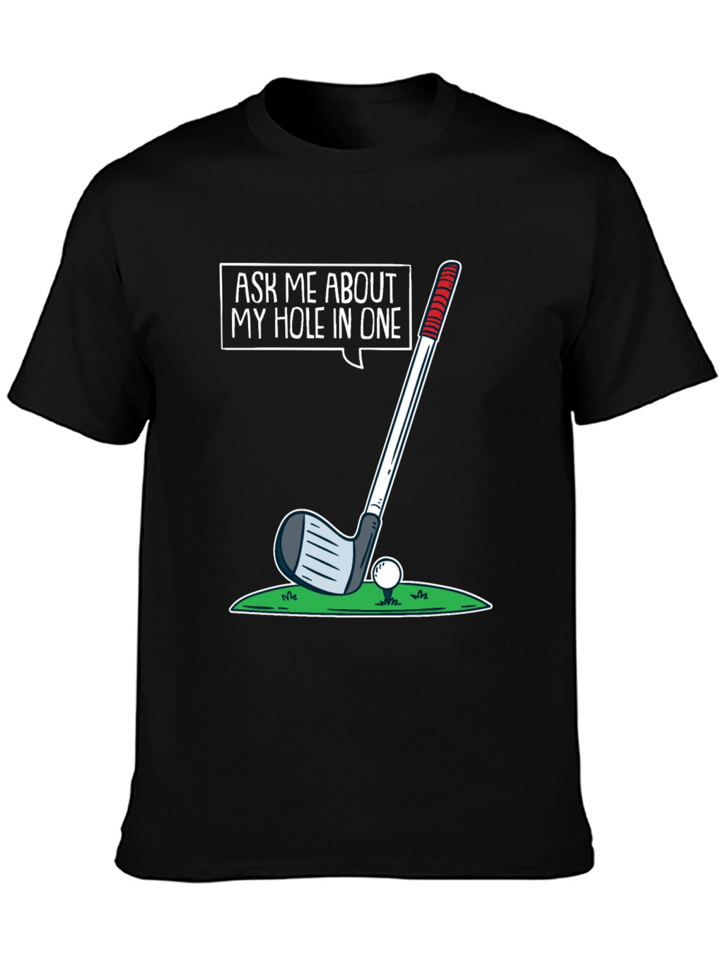 Golf Hole In One Graphic T-Shirt