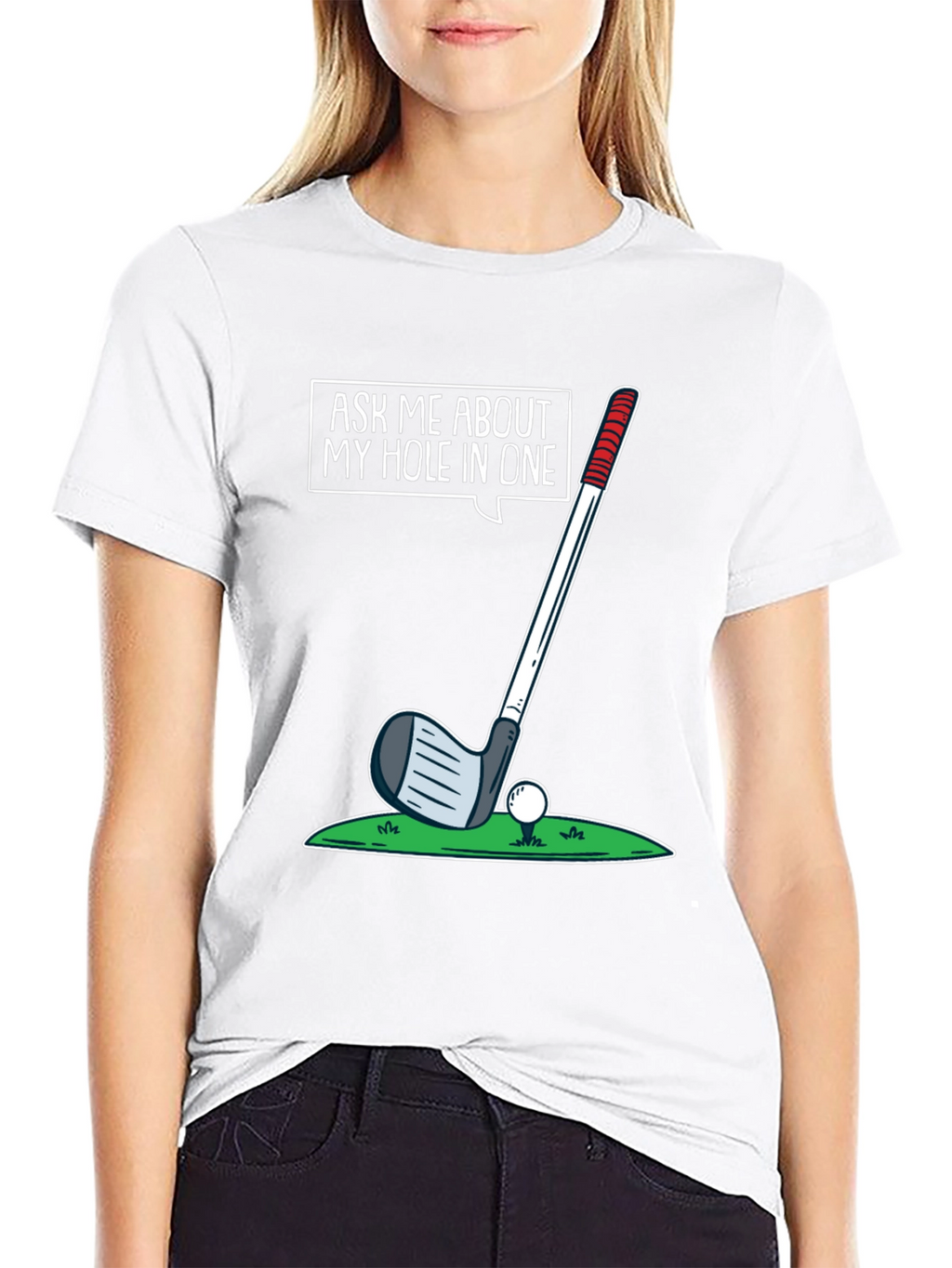Golf Hole In One Graphic T-Shirt