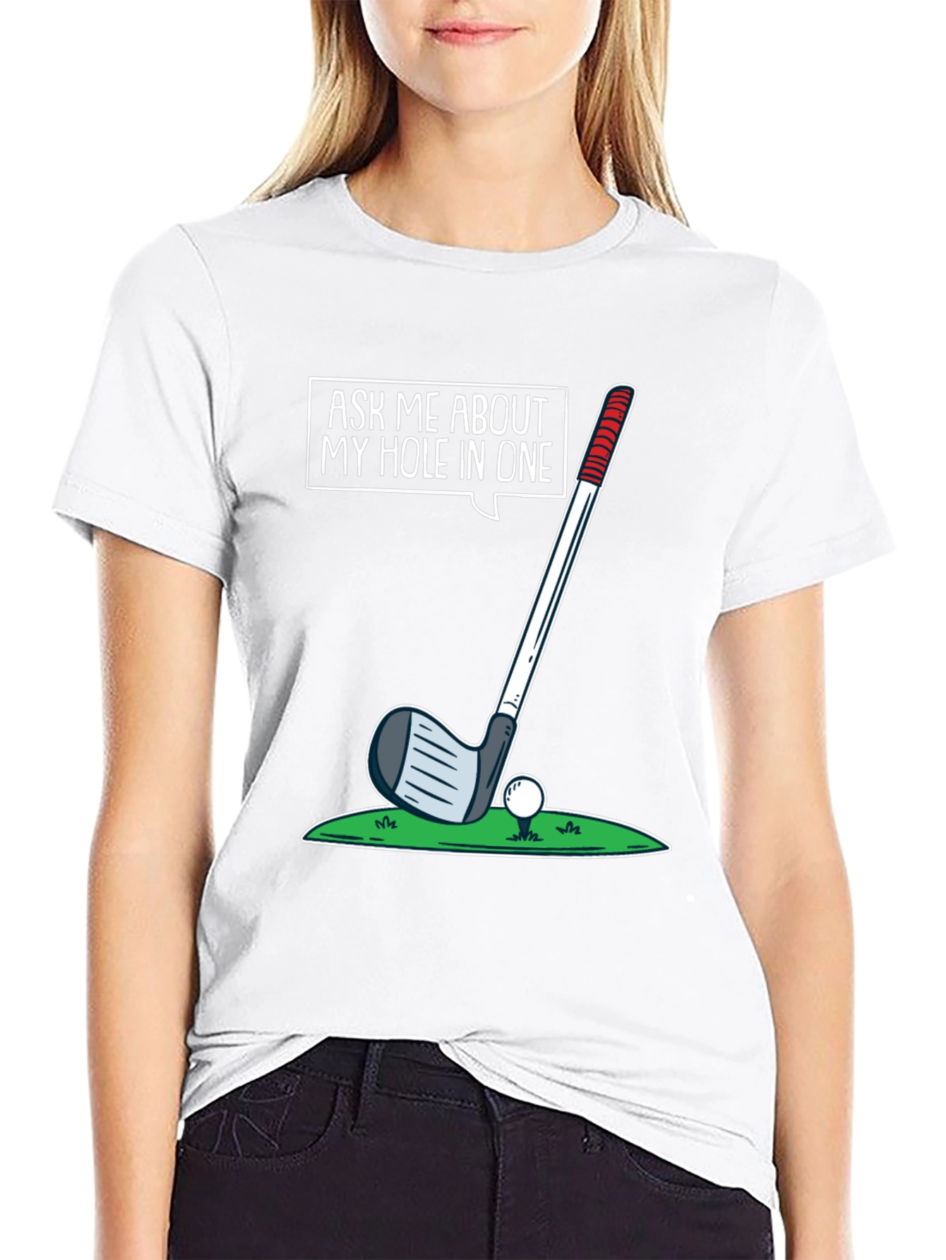 Golf Hole In One Graphic T-Shirt