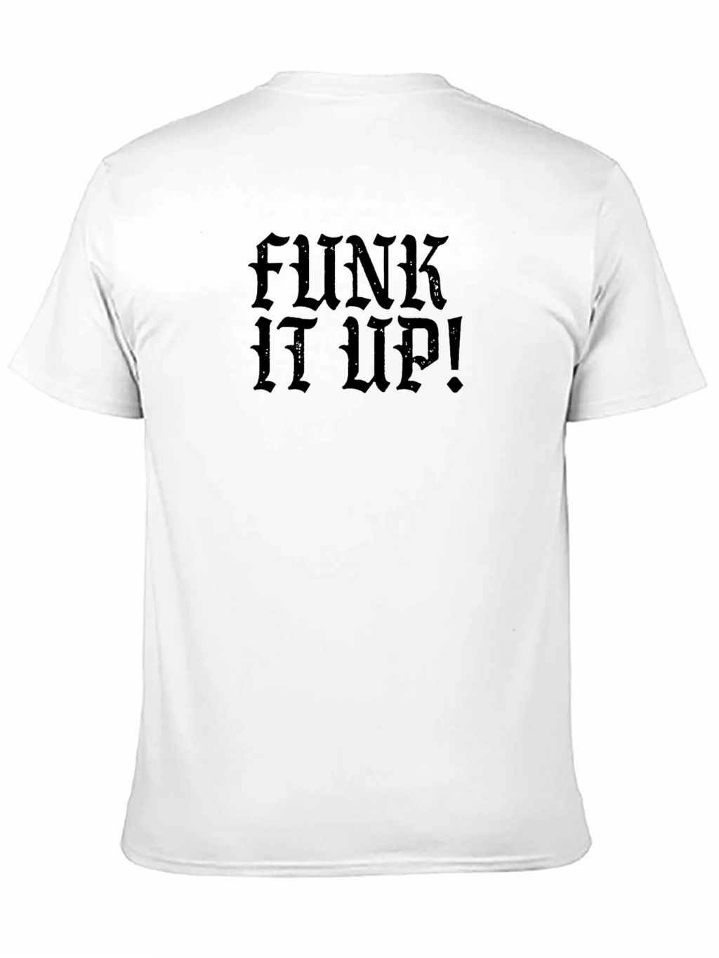 Funk It Up! Black Graphic Tee - Bold Style