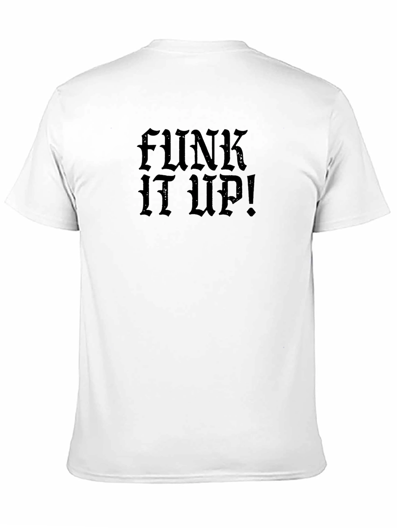 Funk It Up! Black Graphic Tee - Bold Style
