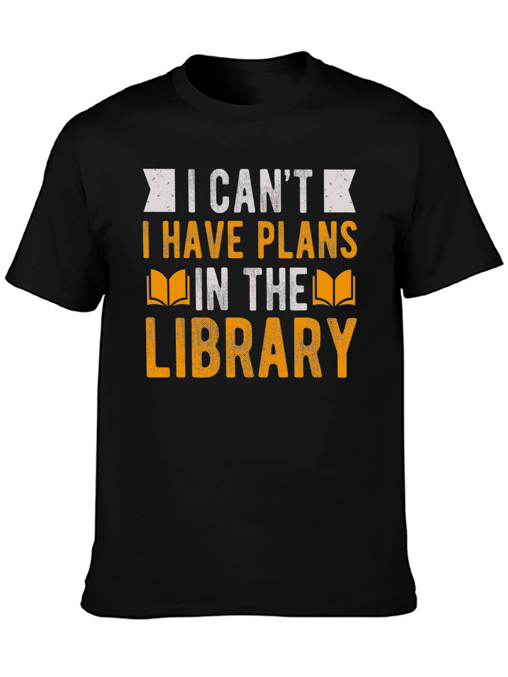 Library Plans T-Shirt - Book Lover Tee