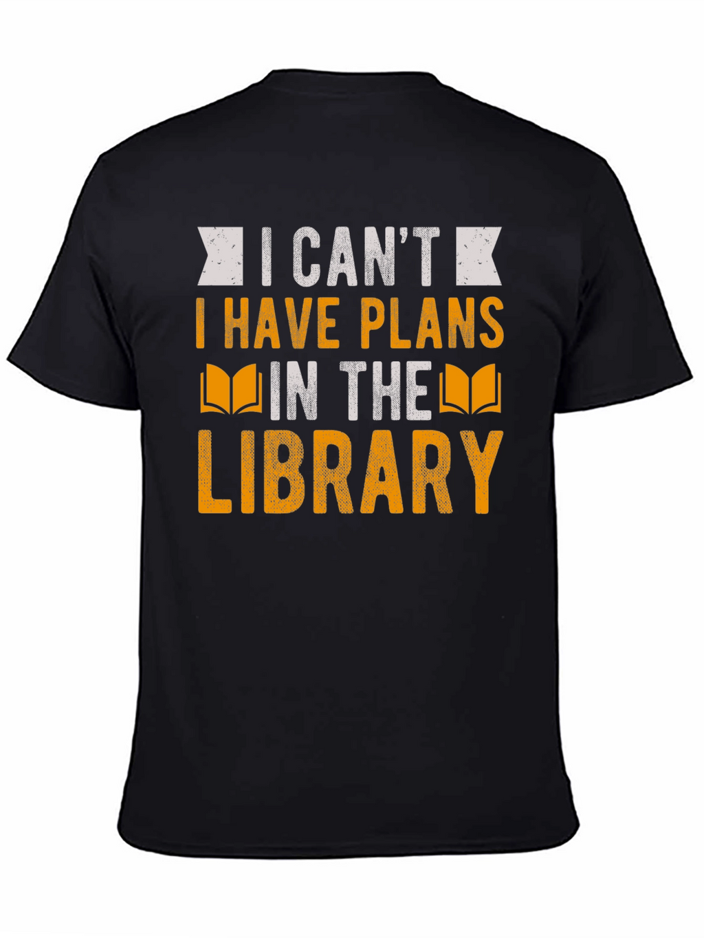 Library Plans T-Shirt - Book Lover Tee