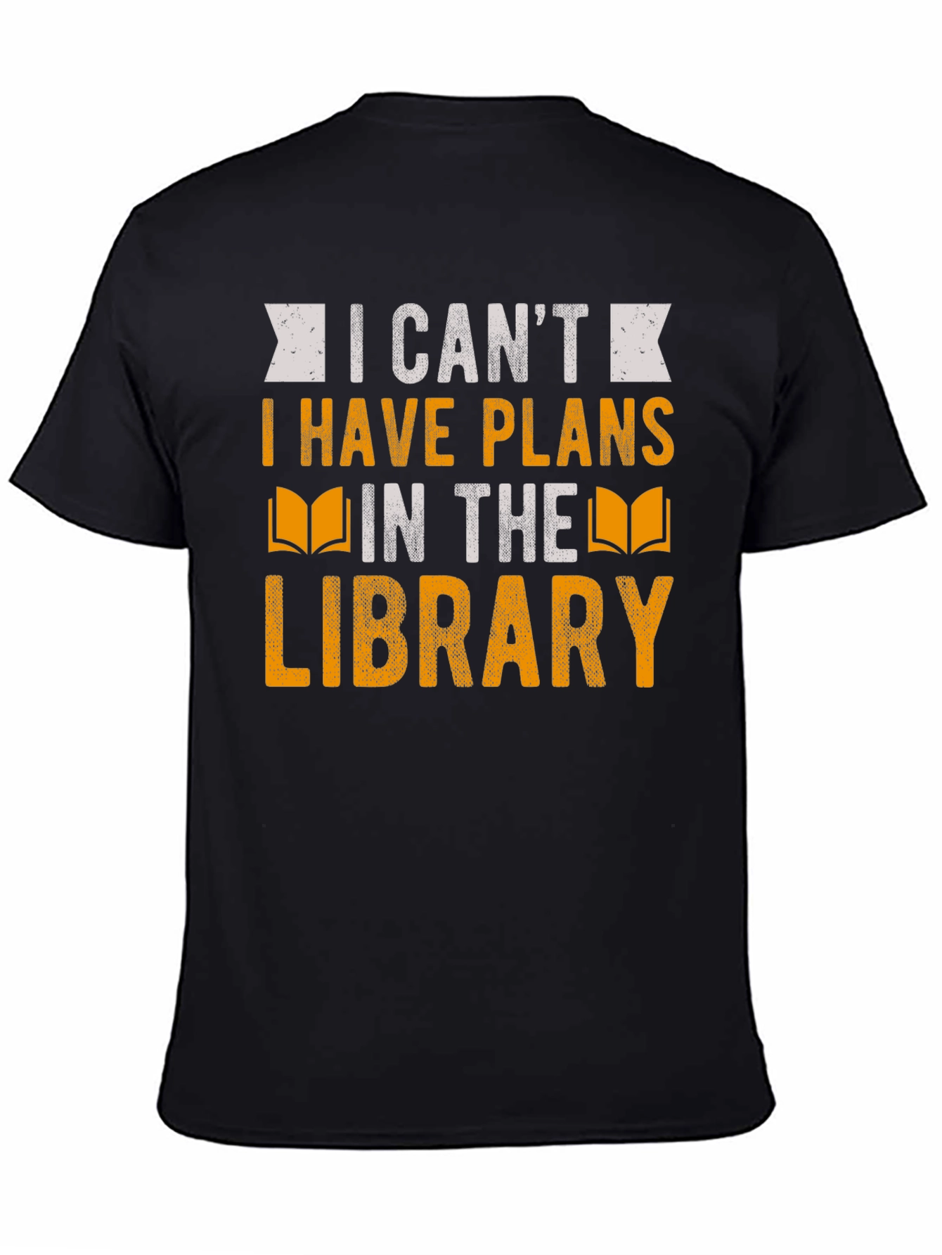 Library Plans T-Shirt - Book Lover Tee