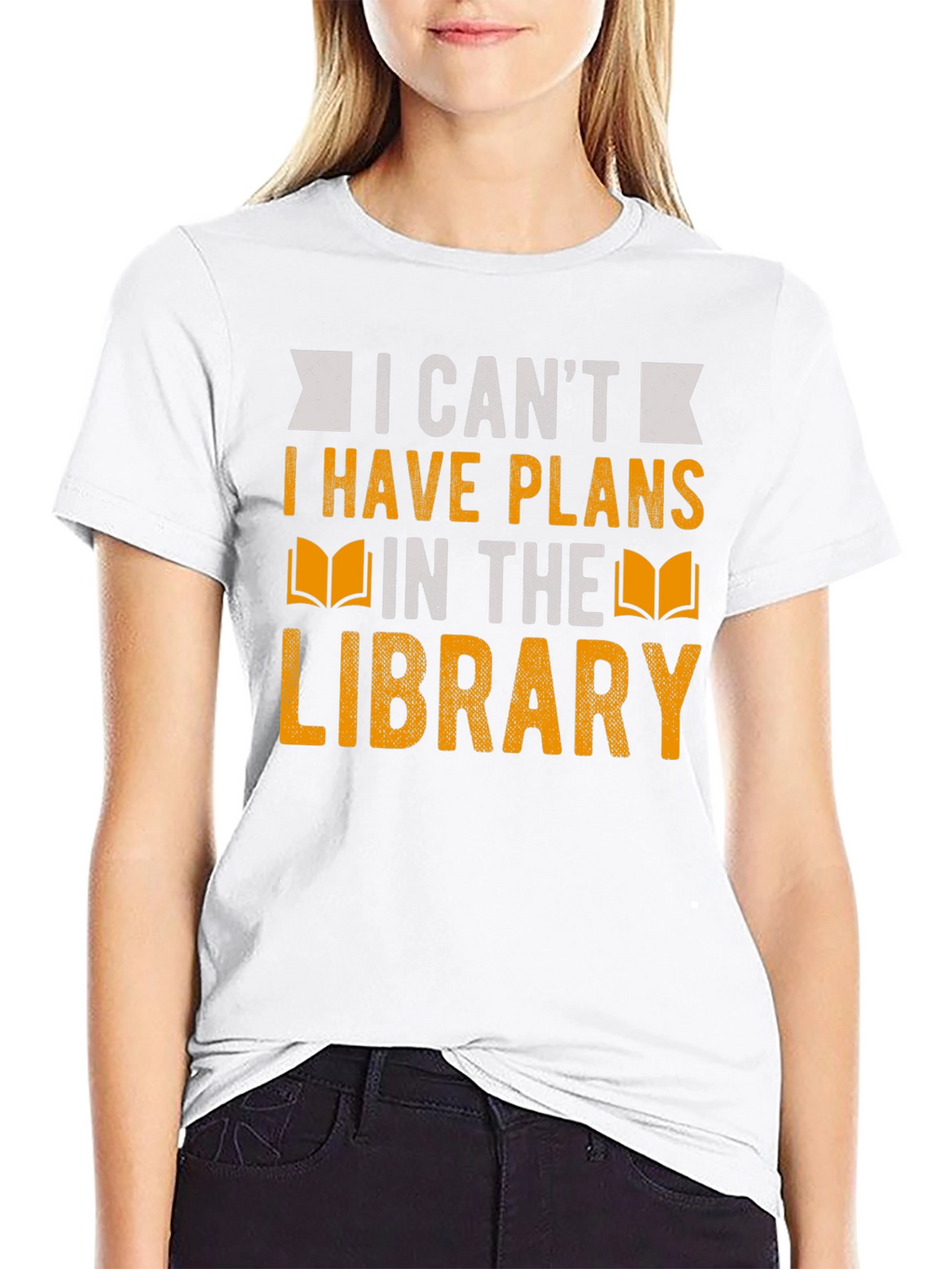 Library Plans T-Shirt - Book Lover Tee