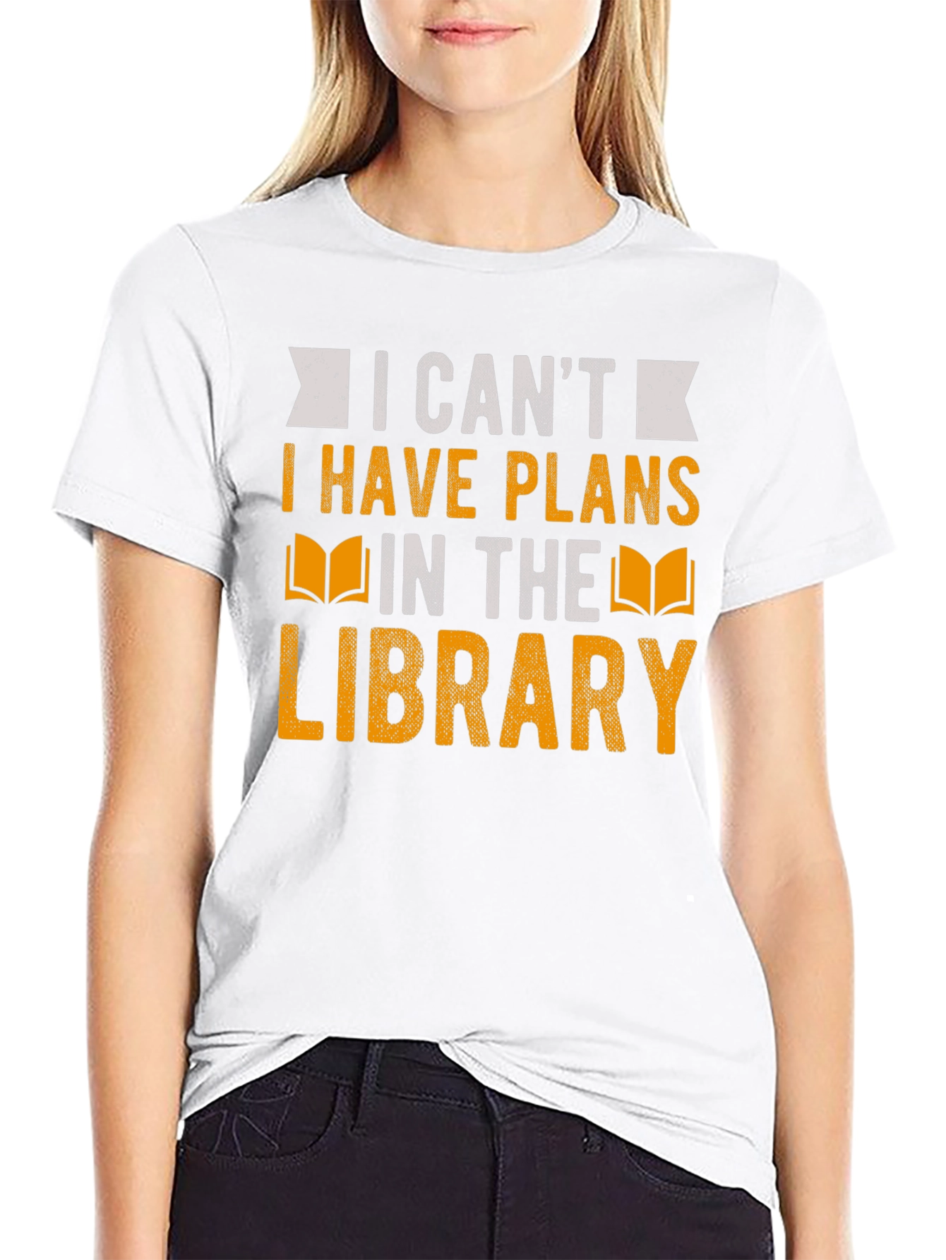 Library Plans T-Shirt - Book Lover Tee
