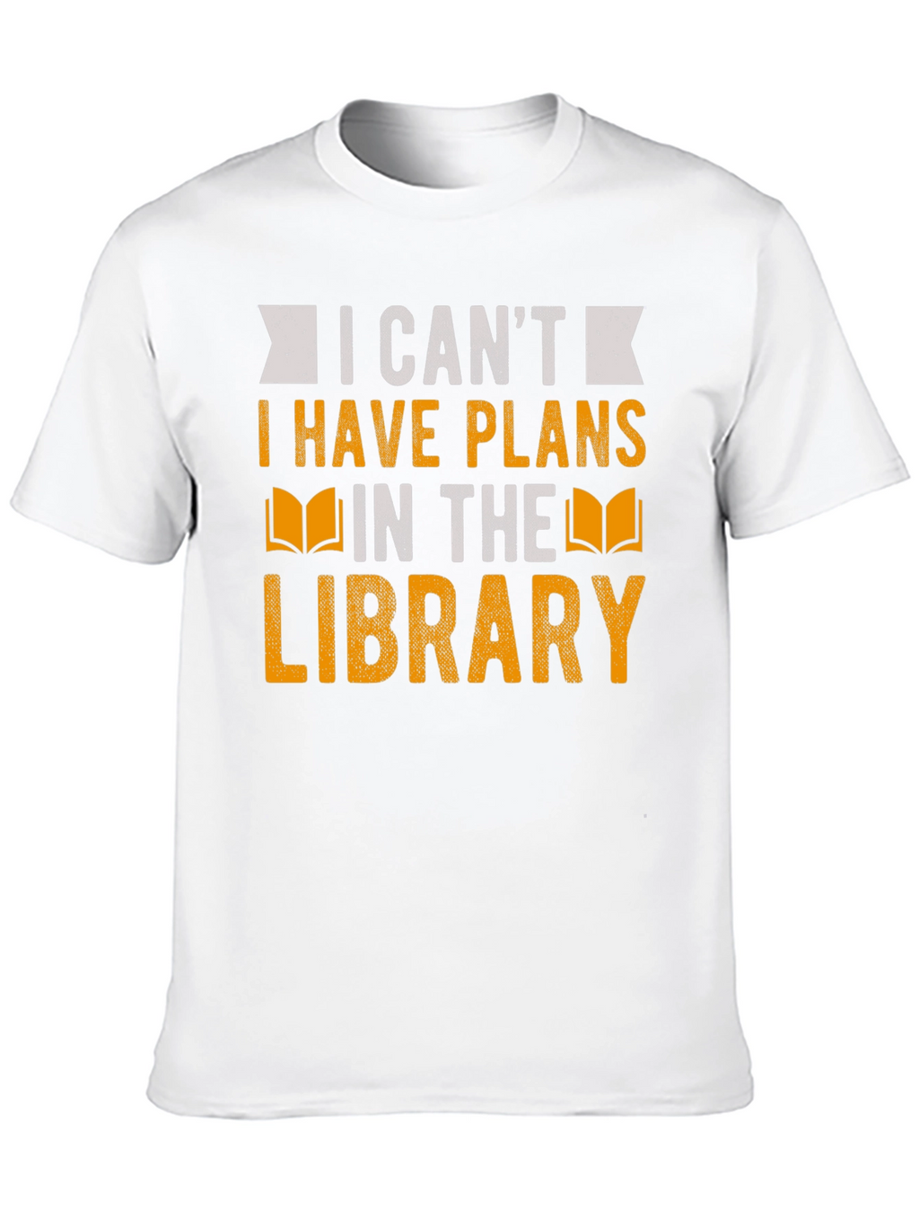 Library Plans T-Shirt - Book Lover Tee
