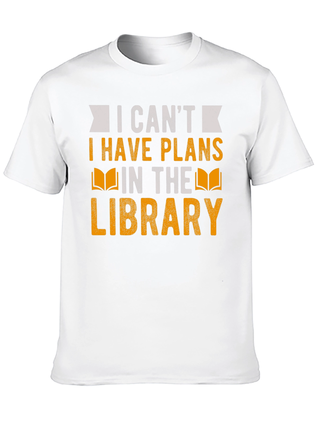 Library Plans T-Shirt - Book Lover Tee