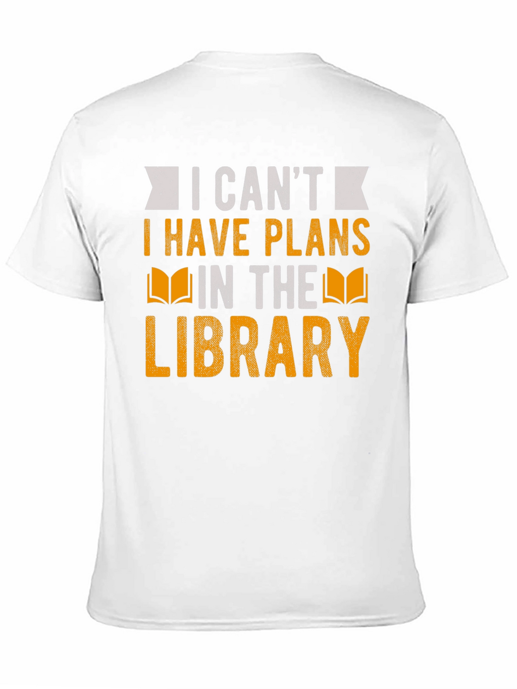 Library Plans T-Shirt - Book Lover Tee