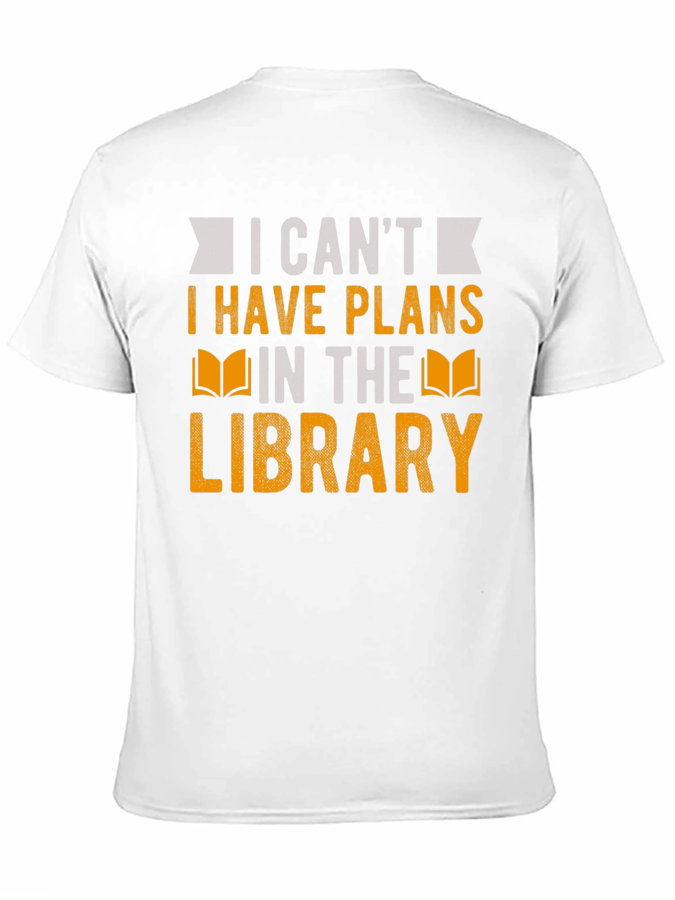 Library Plans T-Shirt - Book Lover Tee