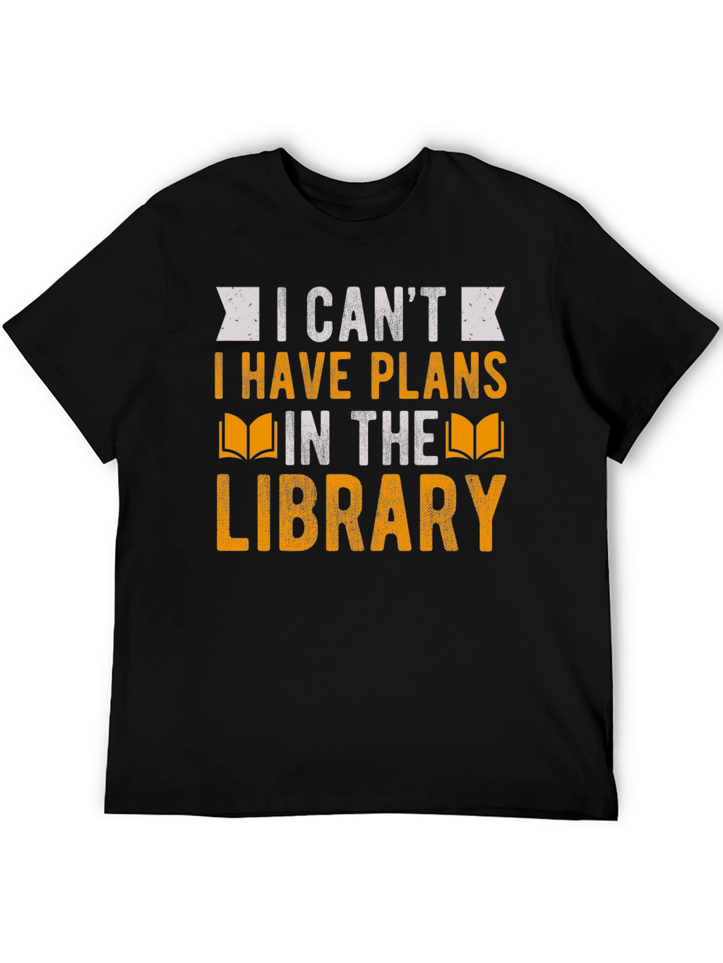 Library Plans T-Shirt - Book Lover Tee