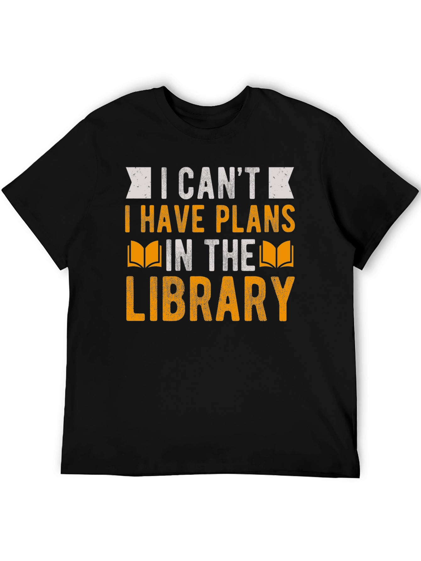 Library Plans T-Shirt - Book Lover Tee