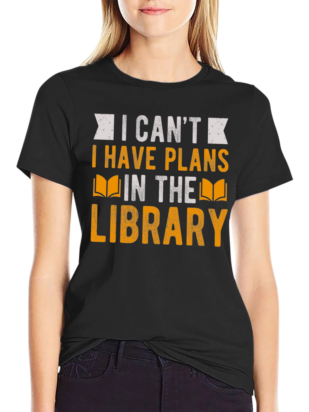 Library Plans T-Shirt - Book Lover Tee
