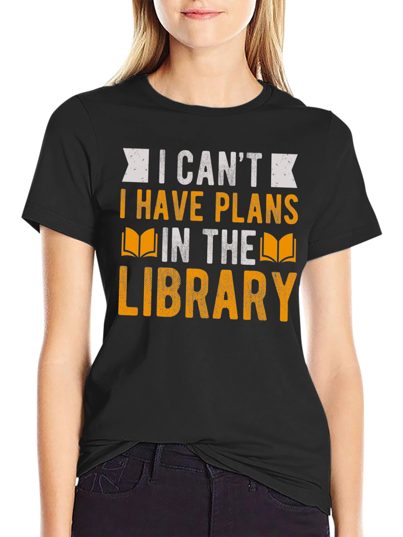 Library Plans T-Shirt - Book Lover Tee