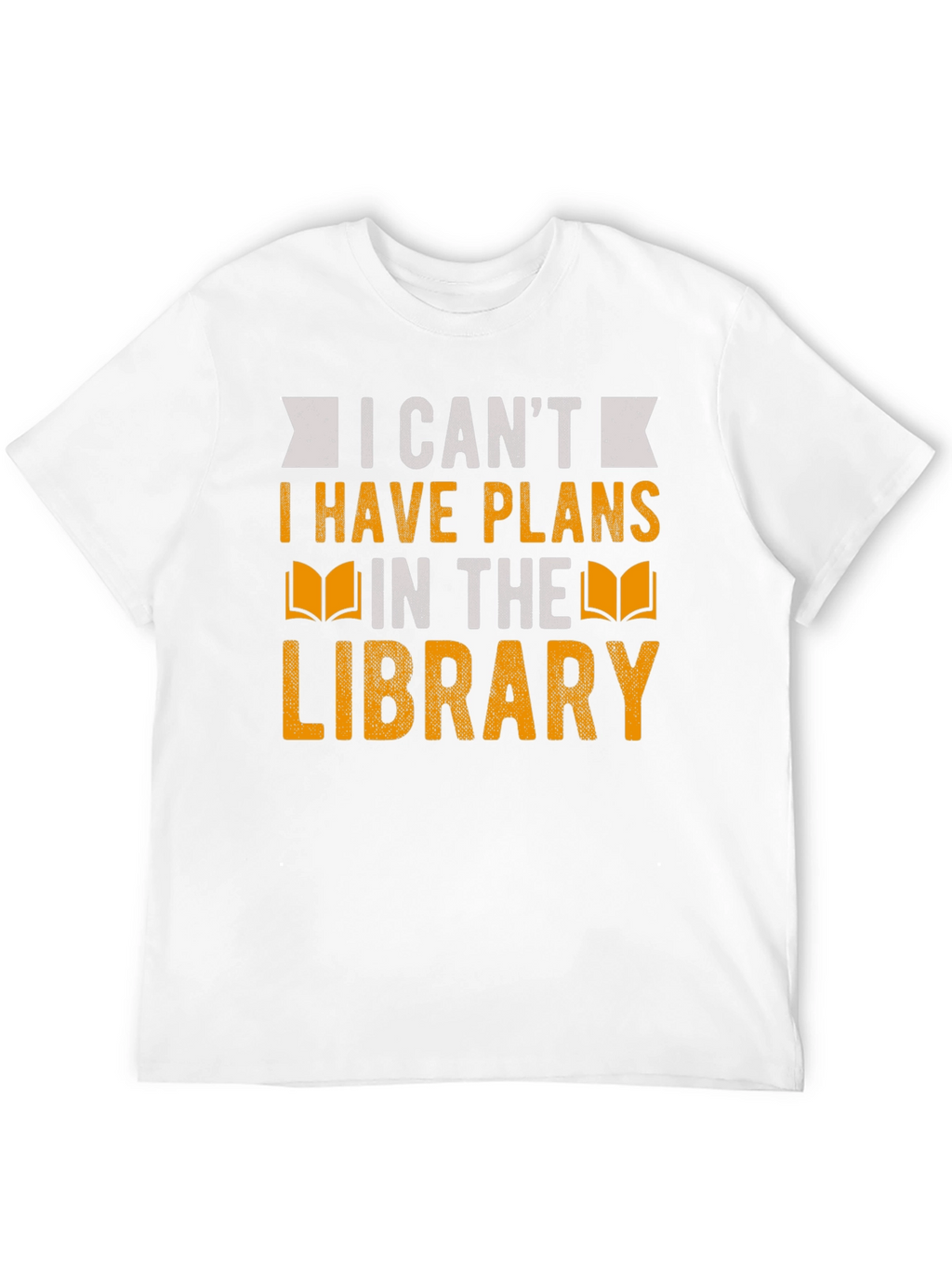 Library Plans T-Shirt - Book Lover Tee
