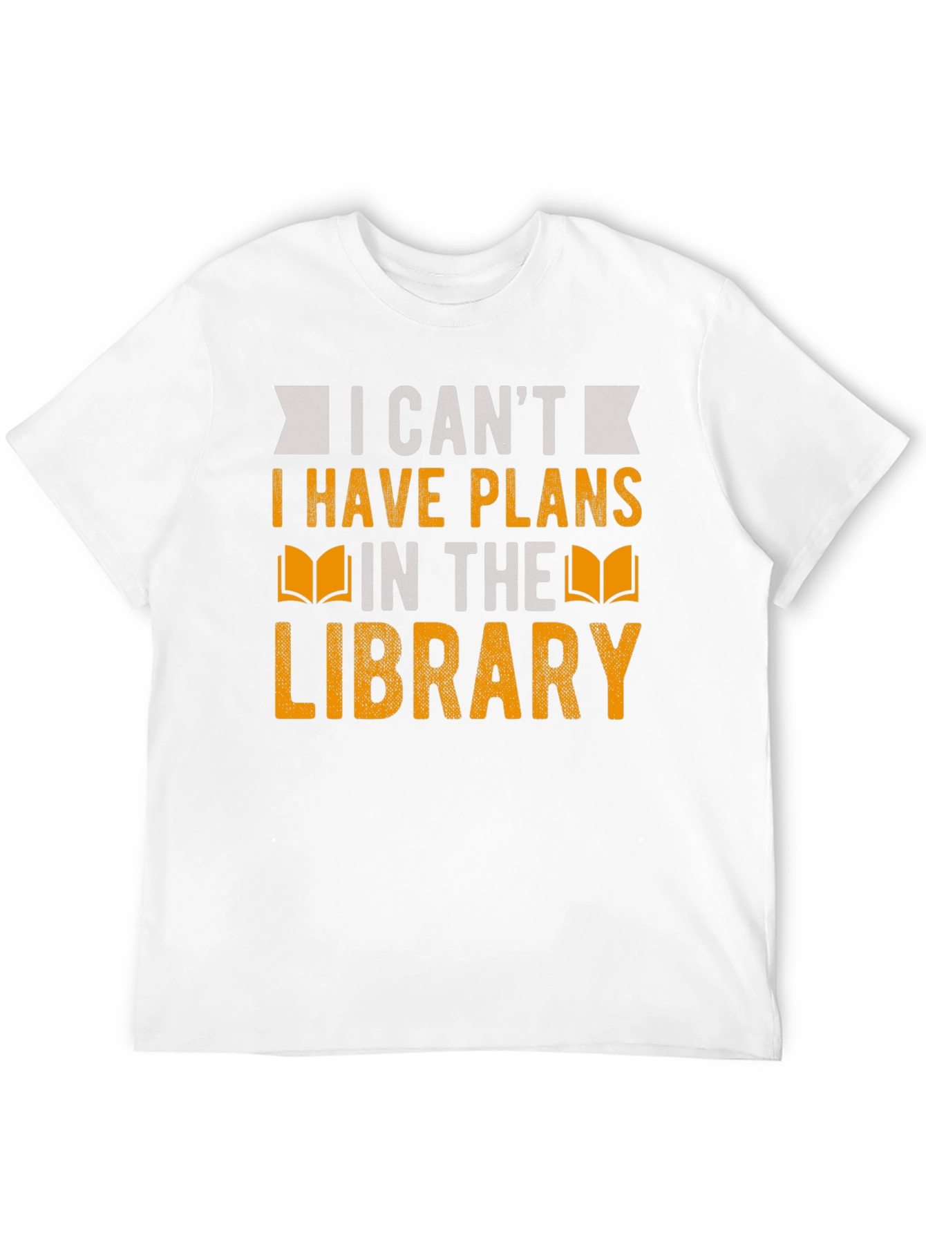 Library Plans T-Shirt - Book Lover Tee