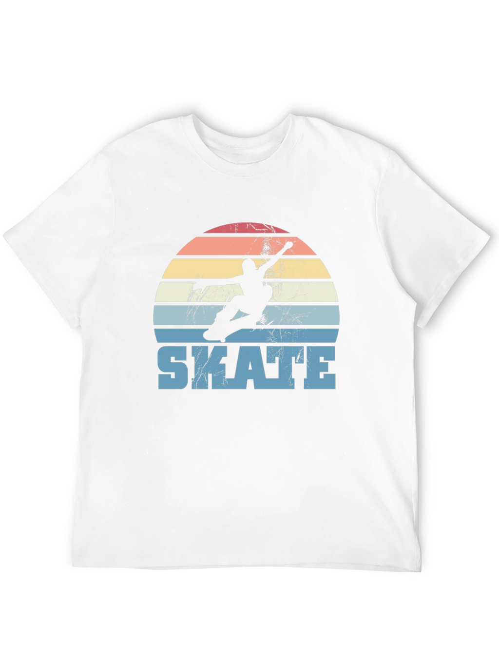 Retro Skate Sunset T-Shirt - Cool Skater Graphic Tee