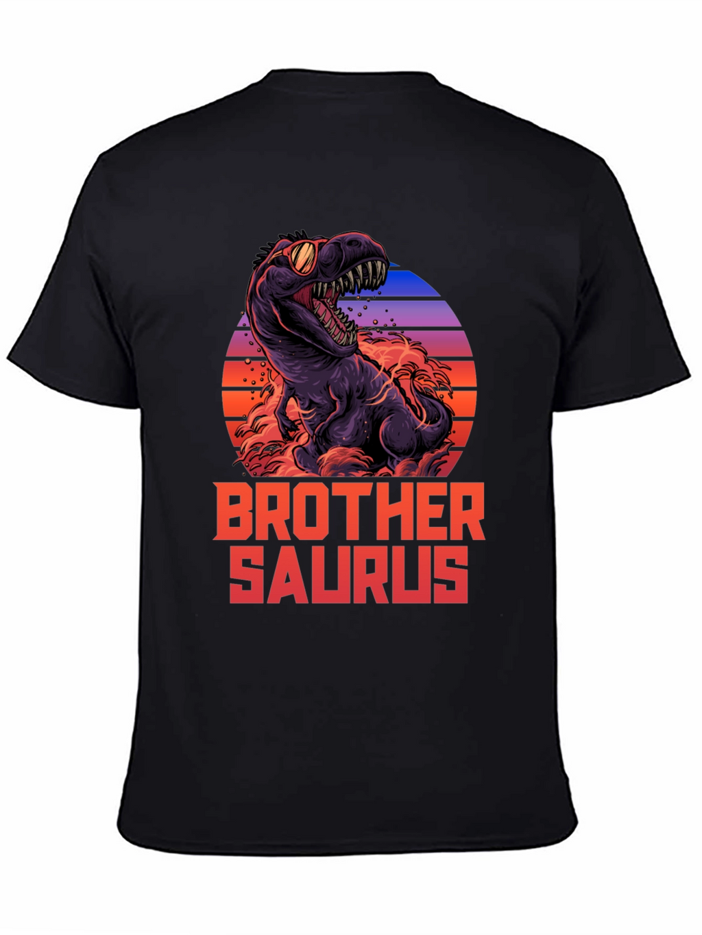 Brother Saurus T-Shirt Dinosaur Graphic Tee
