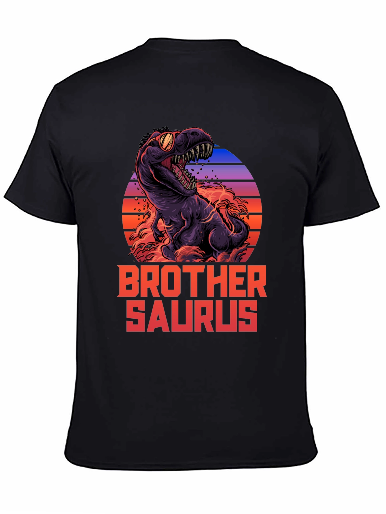 Brother Saurus T-Shirt Dinosaur Graphic Tee