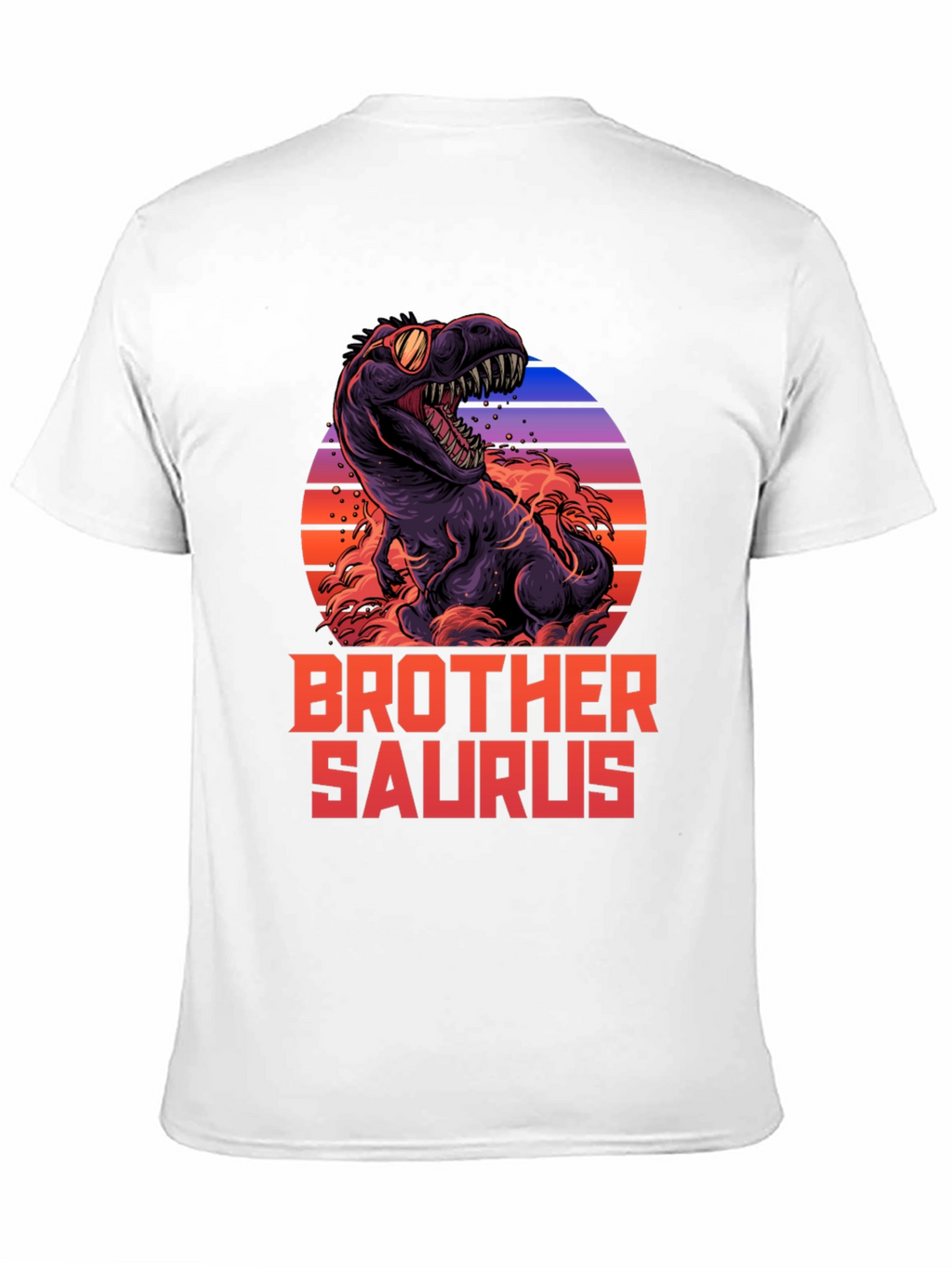 Brother Saurus T-Shirt Dinosaur Graphic Tee