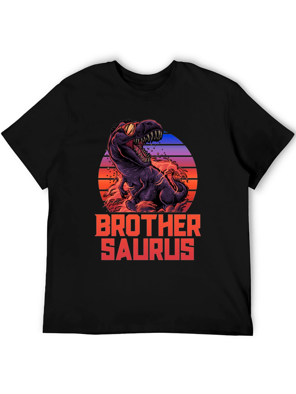 Brother Saurus T-Shirt Dinosaur Graphic Tee