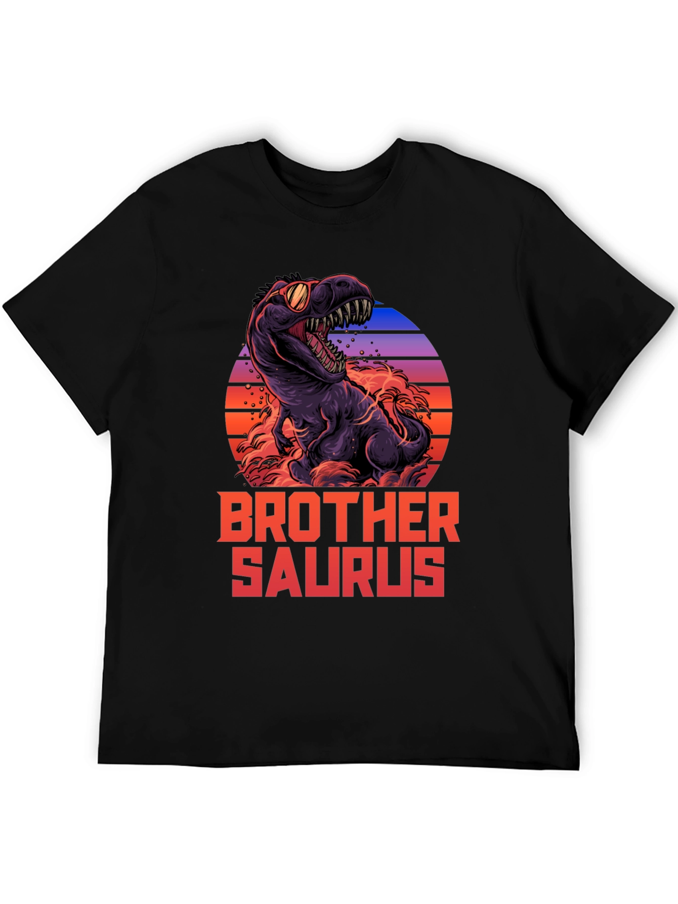 Brother Saurus T-Shirt Dinosaur Graphic Tee