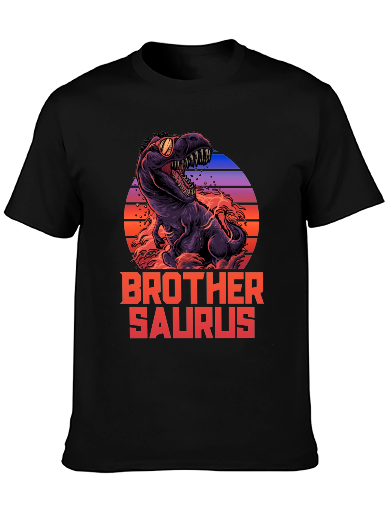 Brother Saurus T-Shirt Dinosaur Graphic Tee