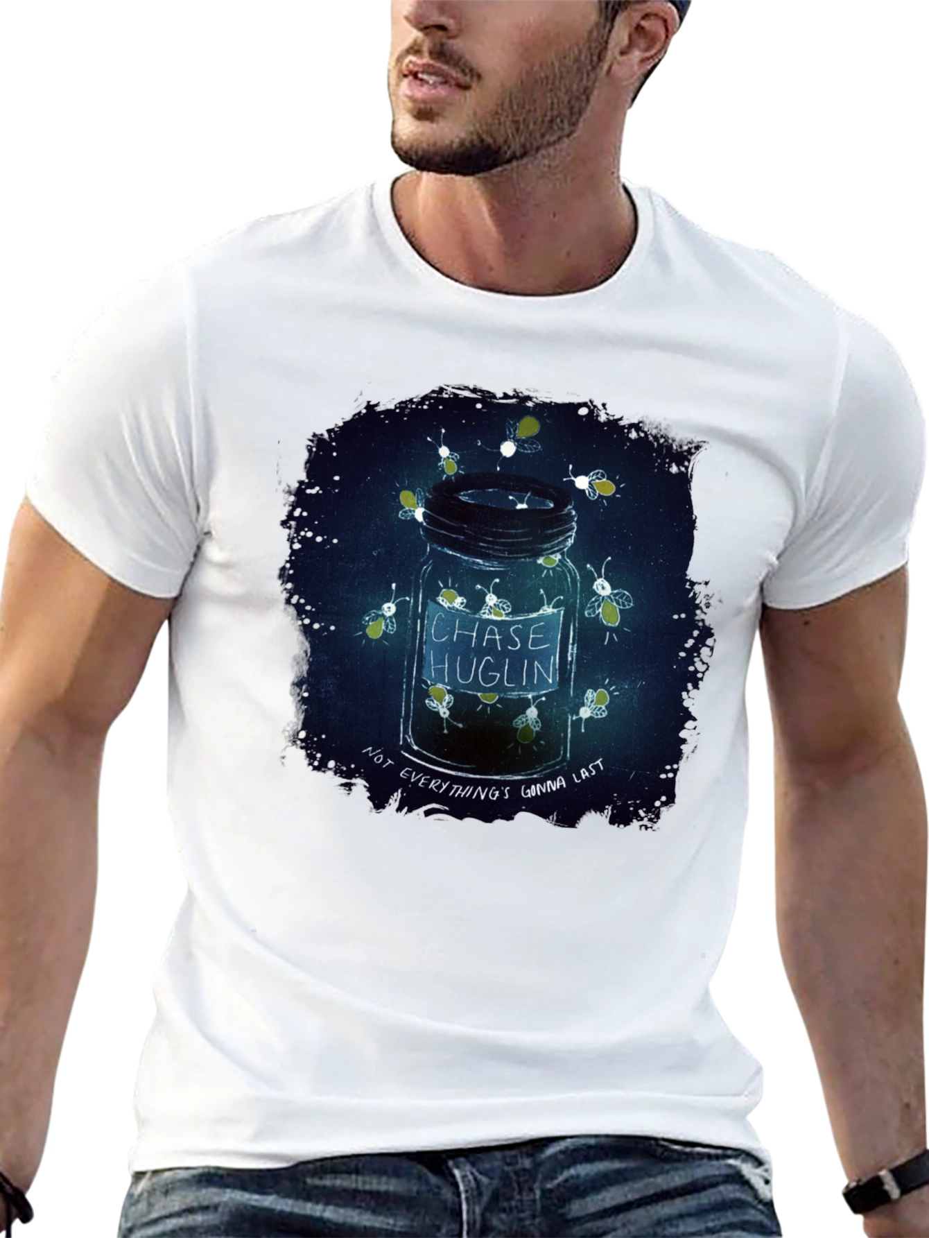 Chase Huglin Firefly Jar Black T-Shirt
