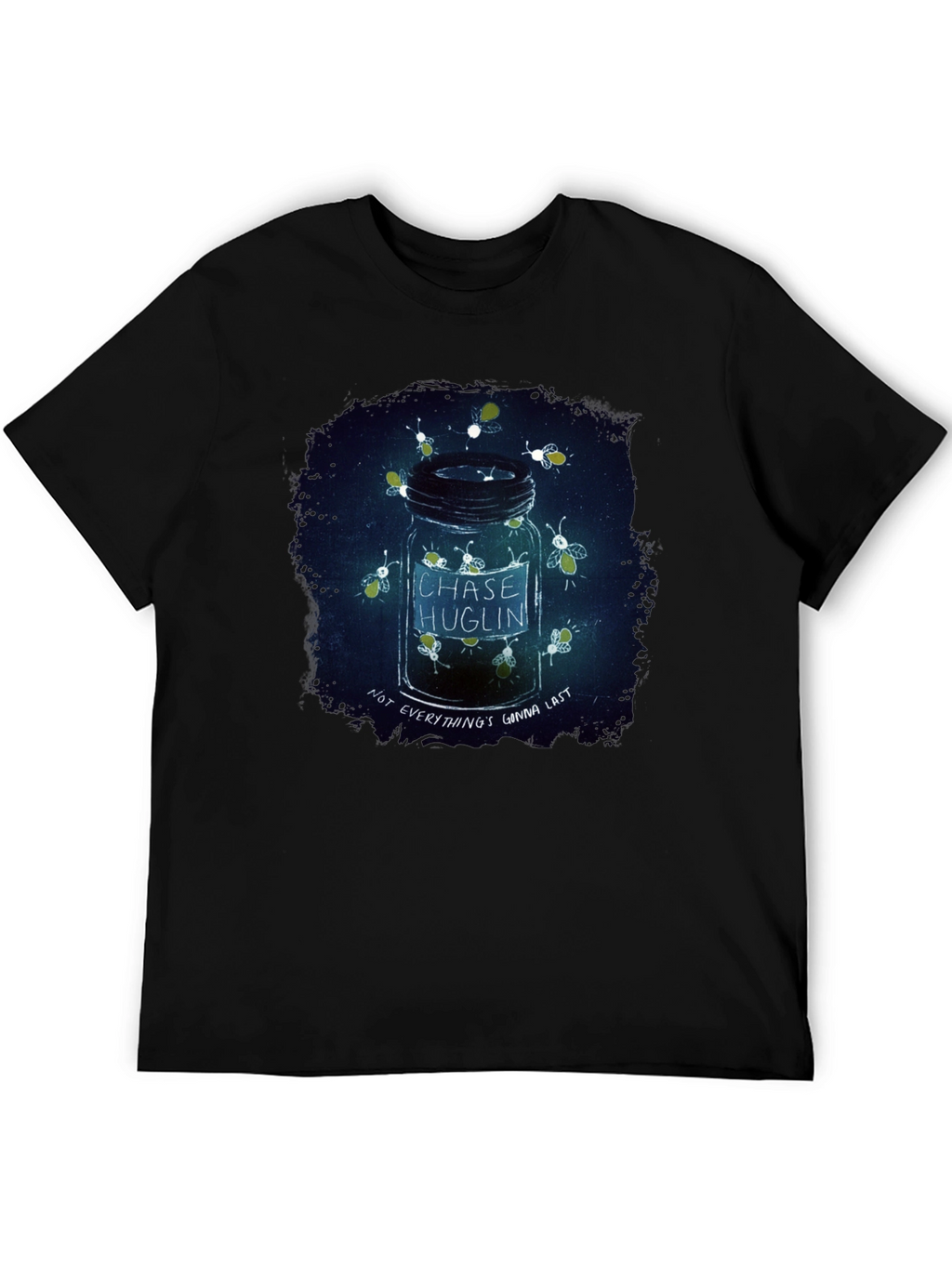 Chase Huglin Firefly Jar Black T-Shirt