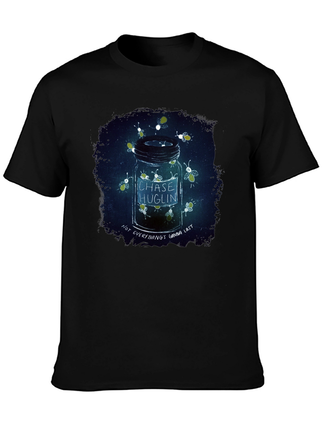 Chase Huglin Firefly Jar Black T-Shirt