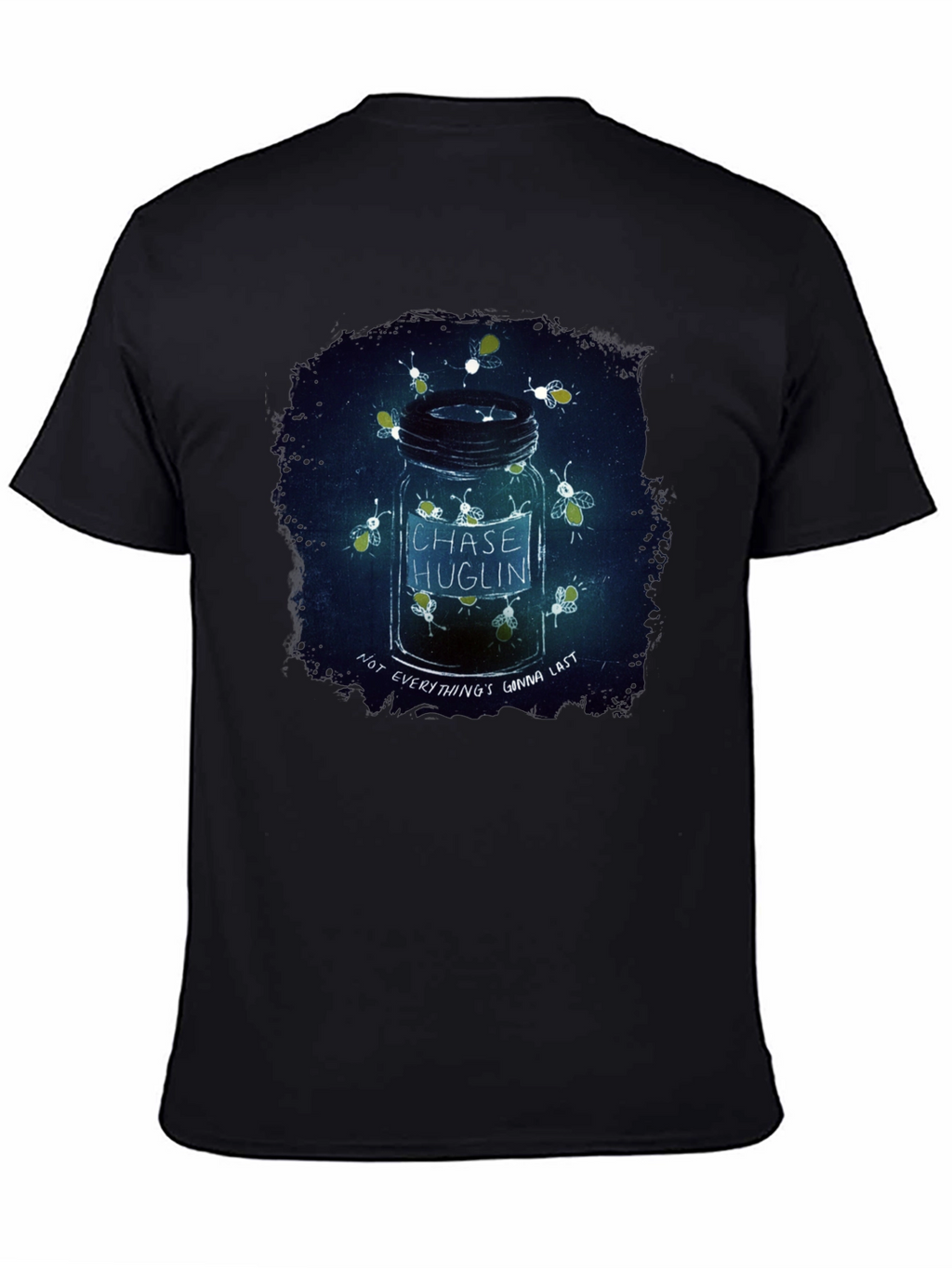 Chase Huglin Firefly Jar Black T-Shirt