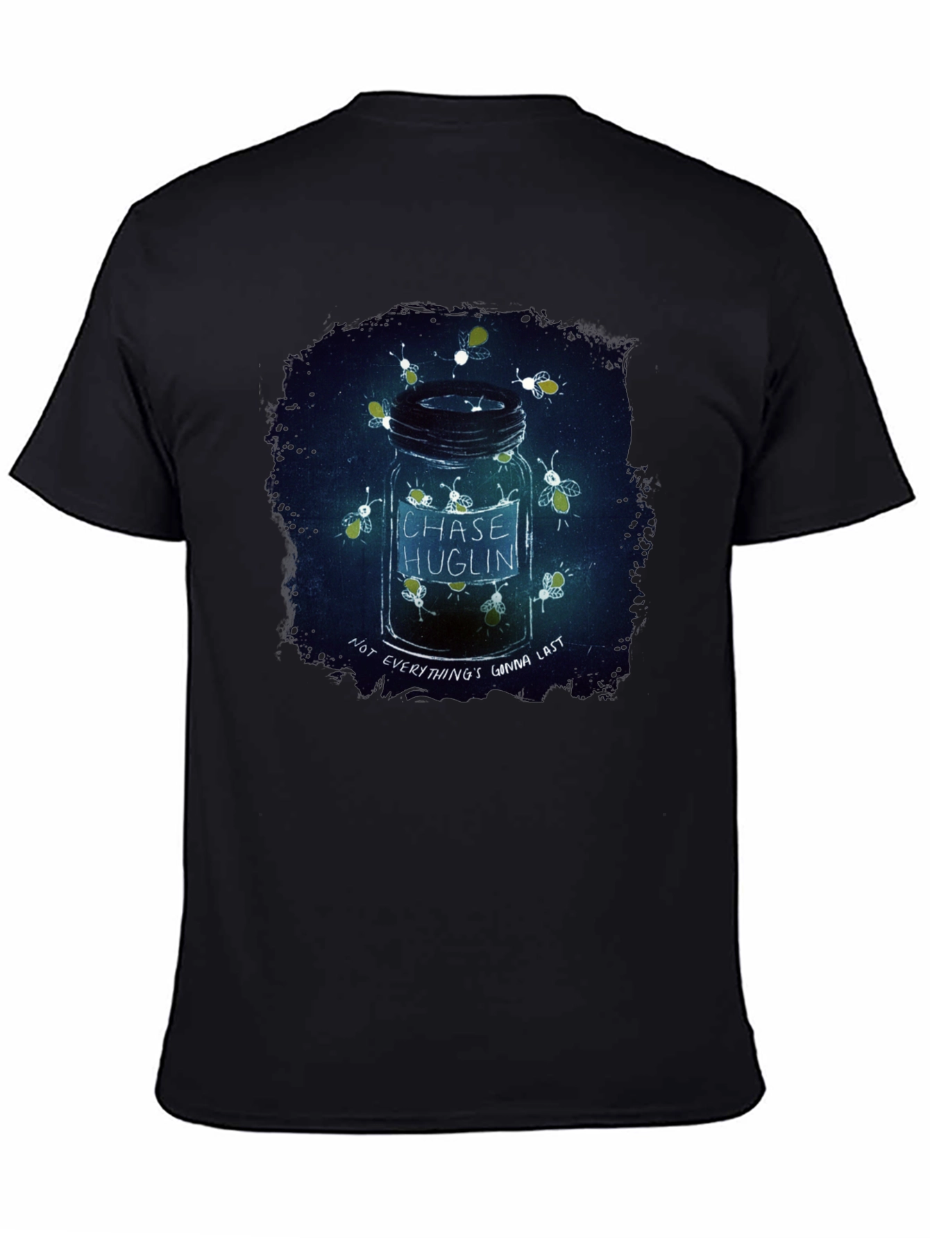 Chase Huglin Firefly Jar Black T-Shirt