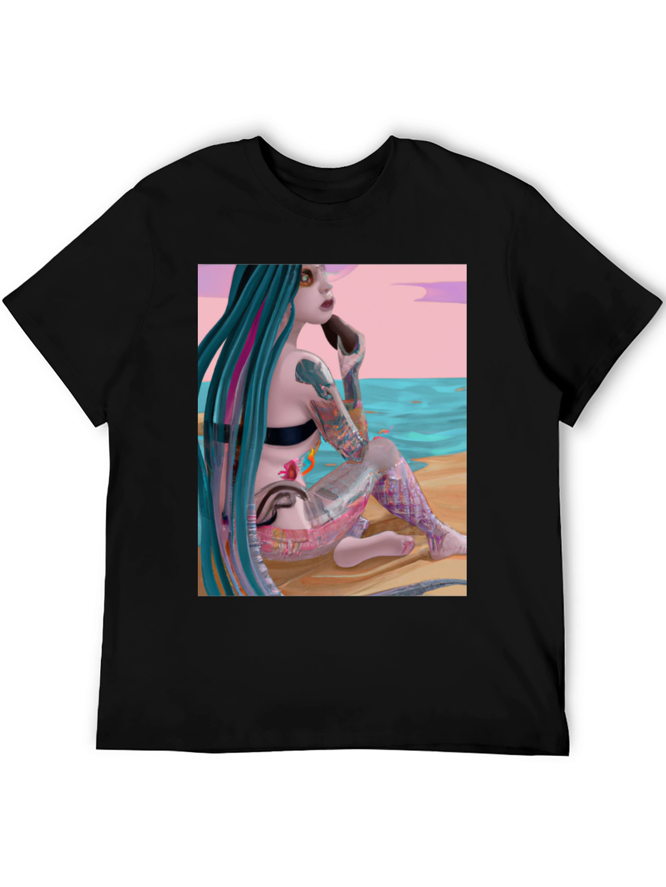 Artistic Mermaid T-Shirt