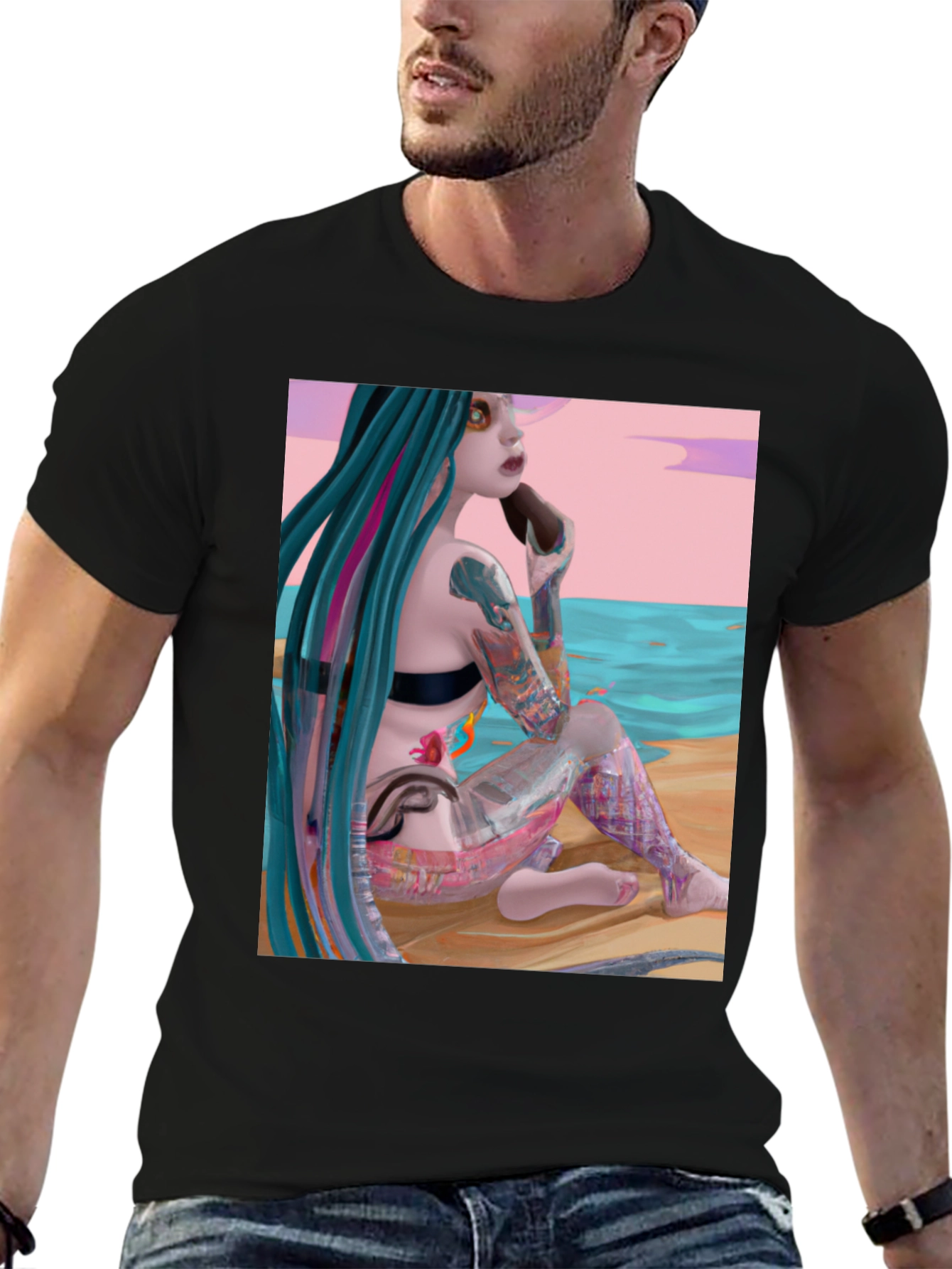 Artistic Mermaid T-Shirt