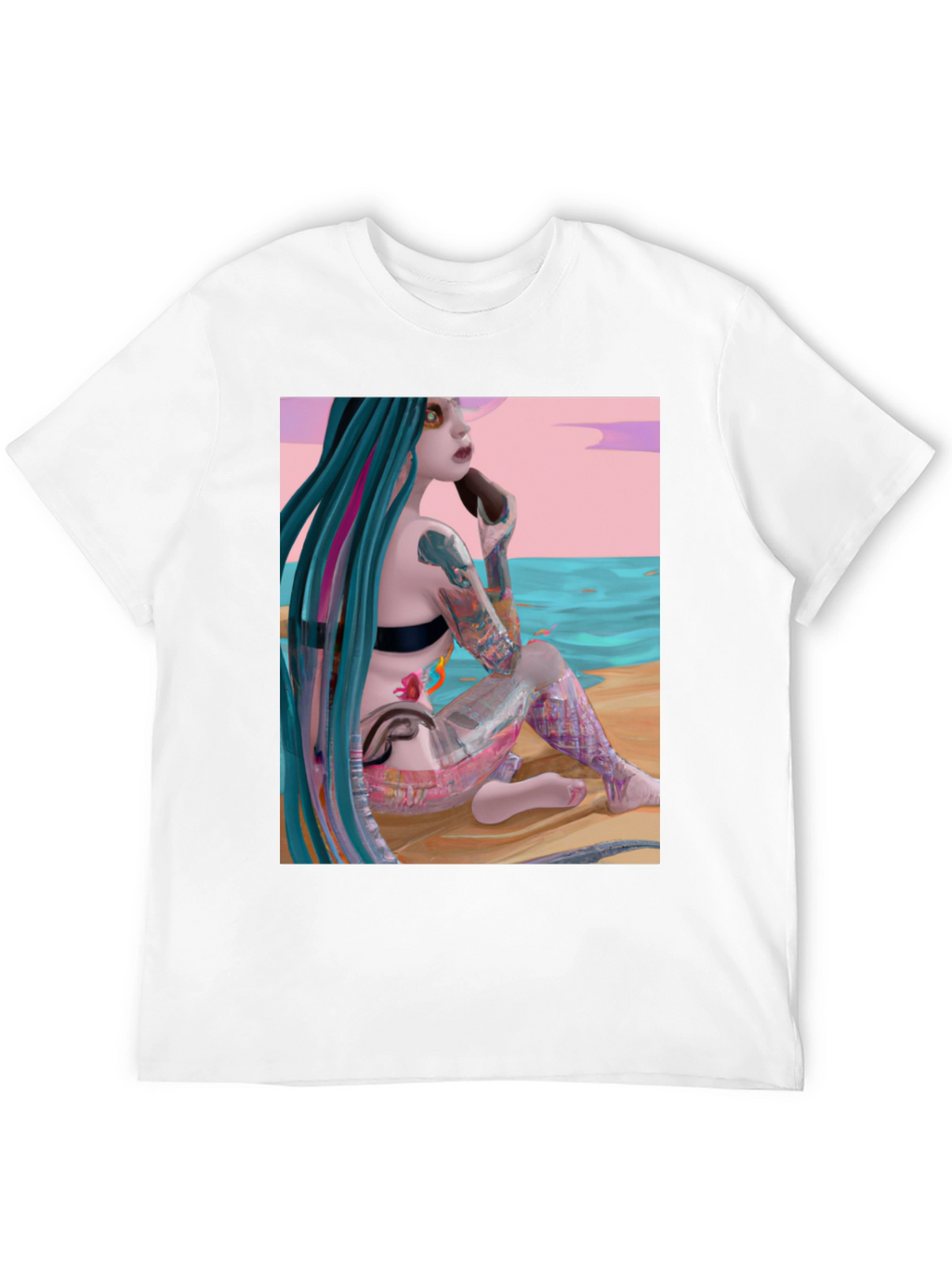 Artistic Mermaid T-Shirt