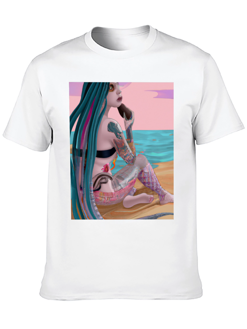 Artistic Mermaid T-Shirt