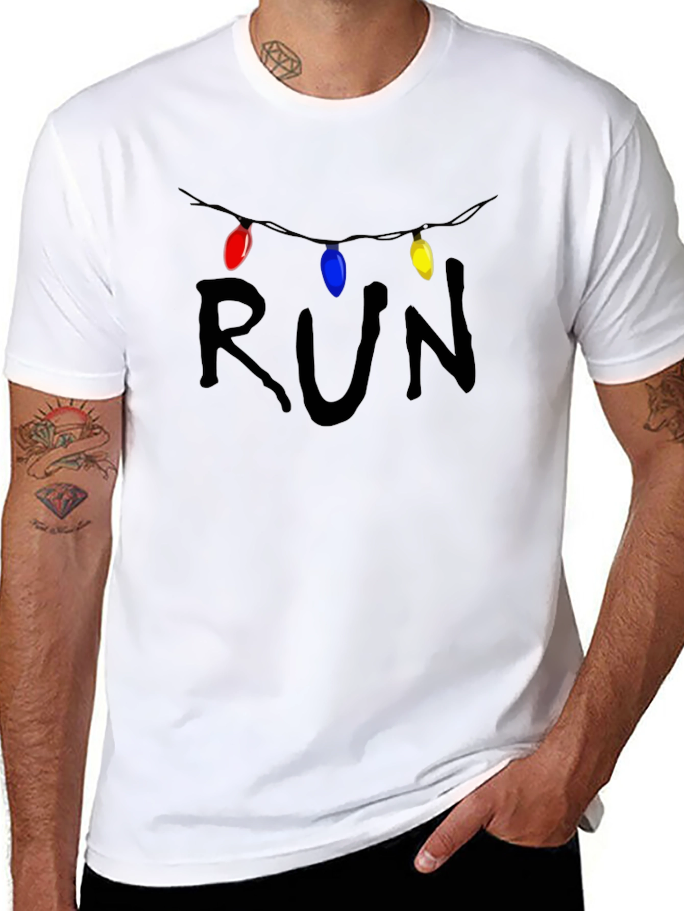 Stranger Things Inspired RUN T-Shirt