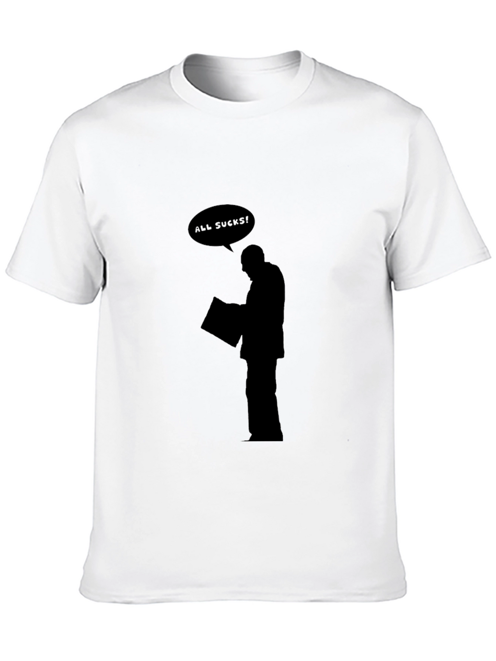 All Sucks! Graphic Print T-Shirt