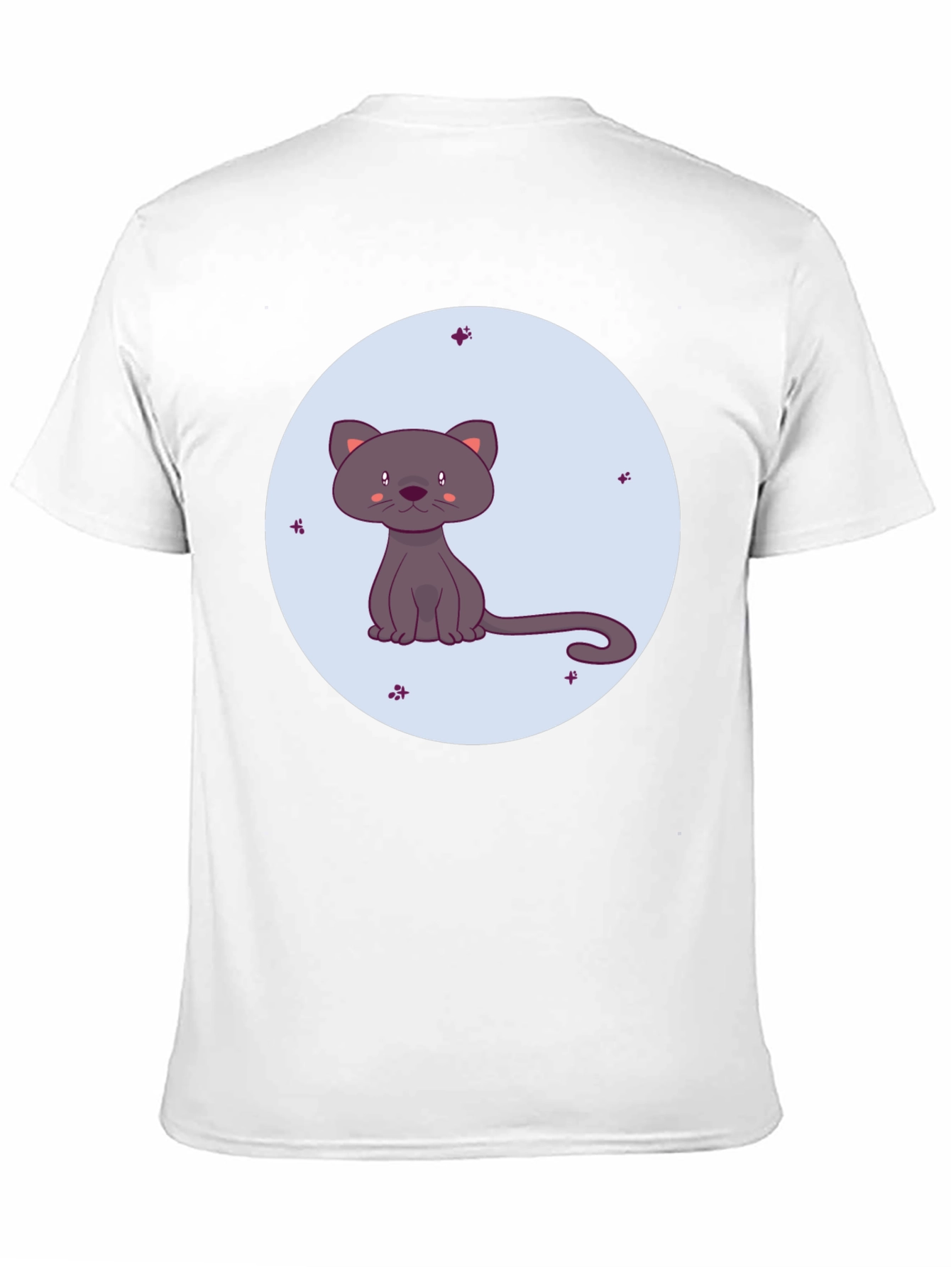 Cute Cartoon Cat T-Shirt - Soft & Stylish
