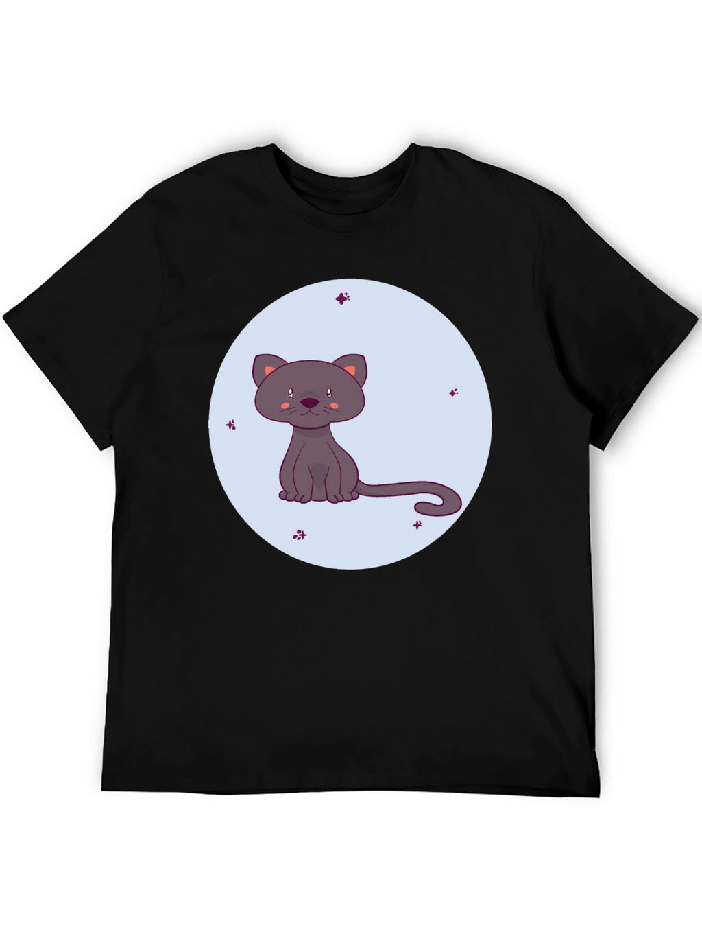 Cute Cartoon Cat T-Shirt - Soft & Stylish