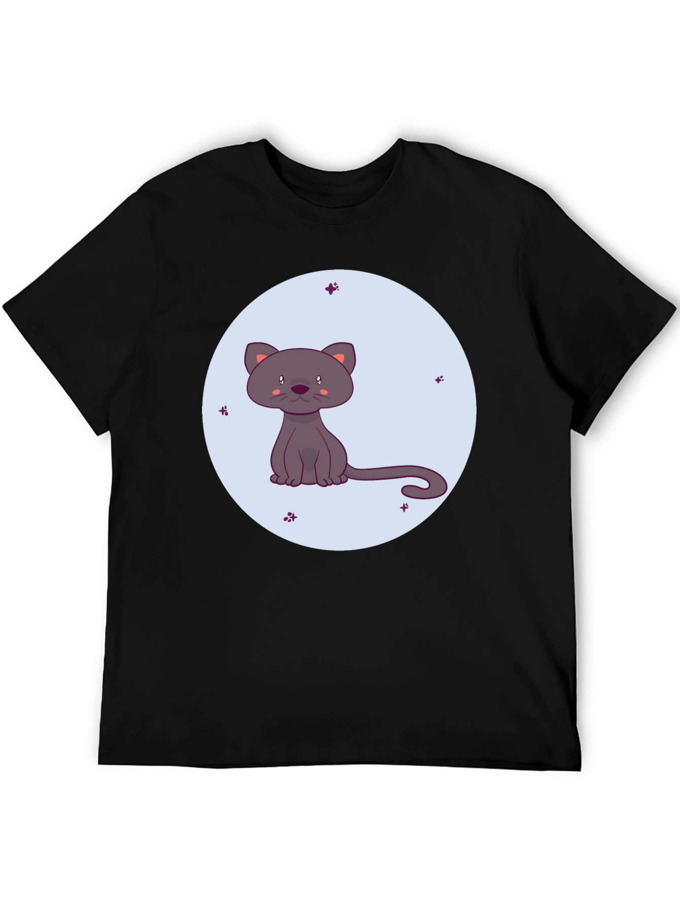 Cute Cartoon Cat T-Shirt - Soft & Stylish