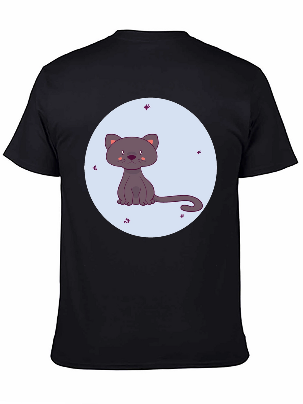 Cute Cartoon Cat T-Shirt - Soft & Stylish