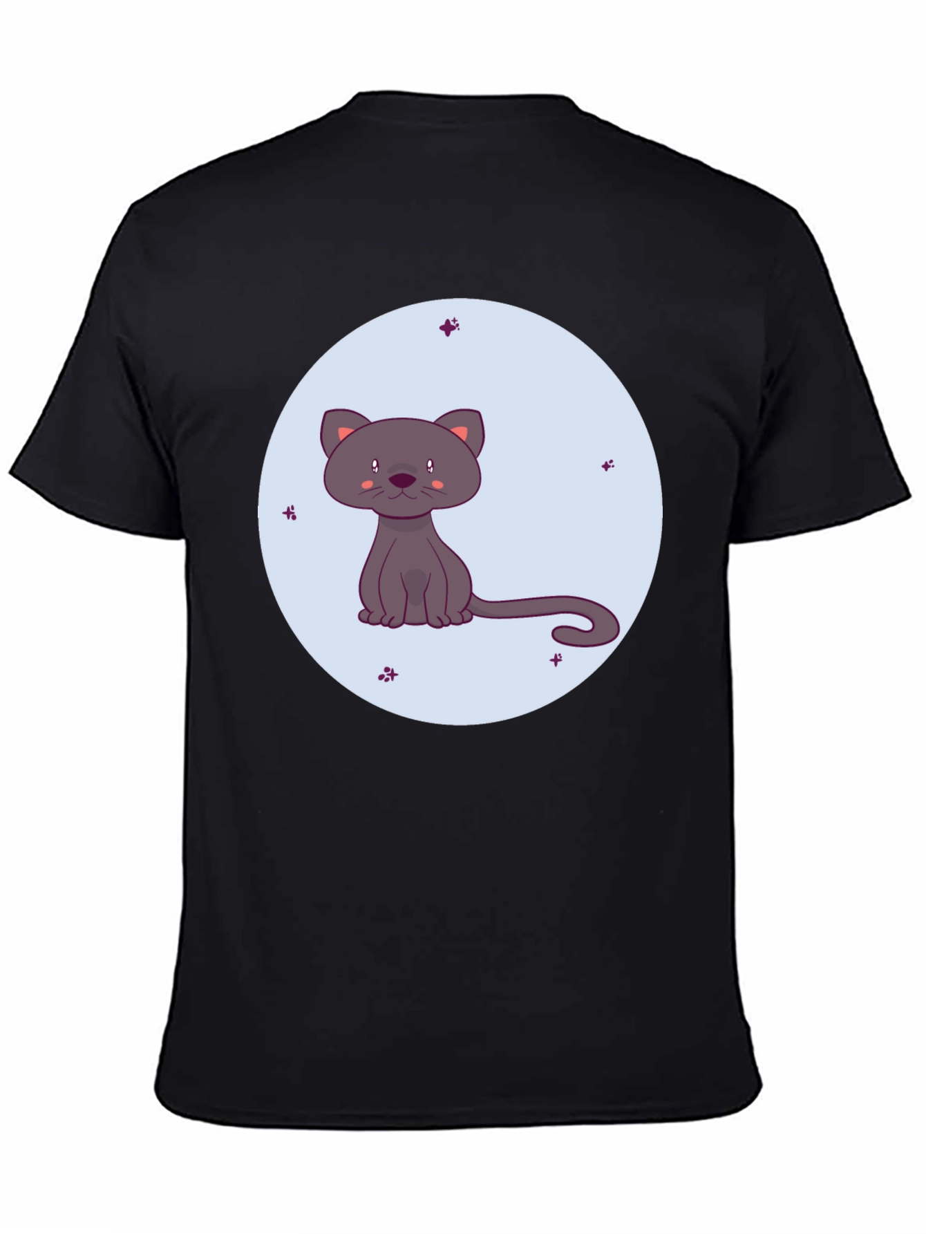 Cute Cartoon Cat T-Shirt - Soft & Stylish