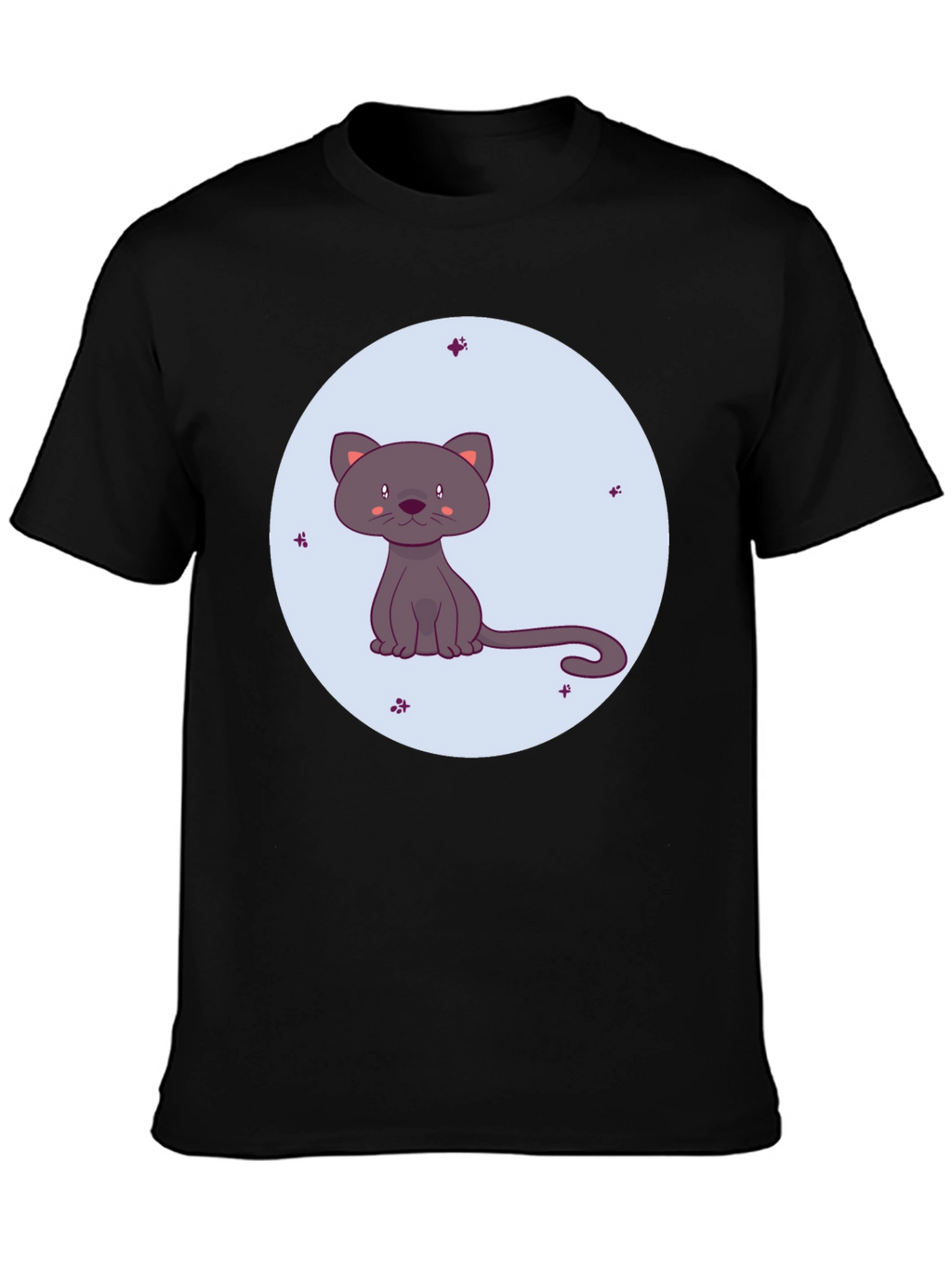 Cute Cartoon Cat T-Shirt - Soft & Stylish