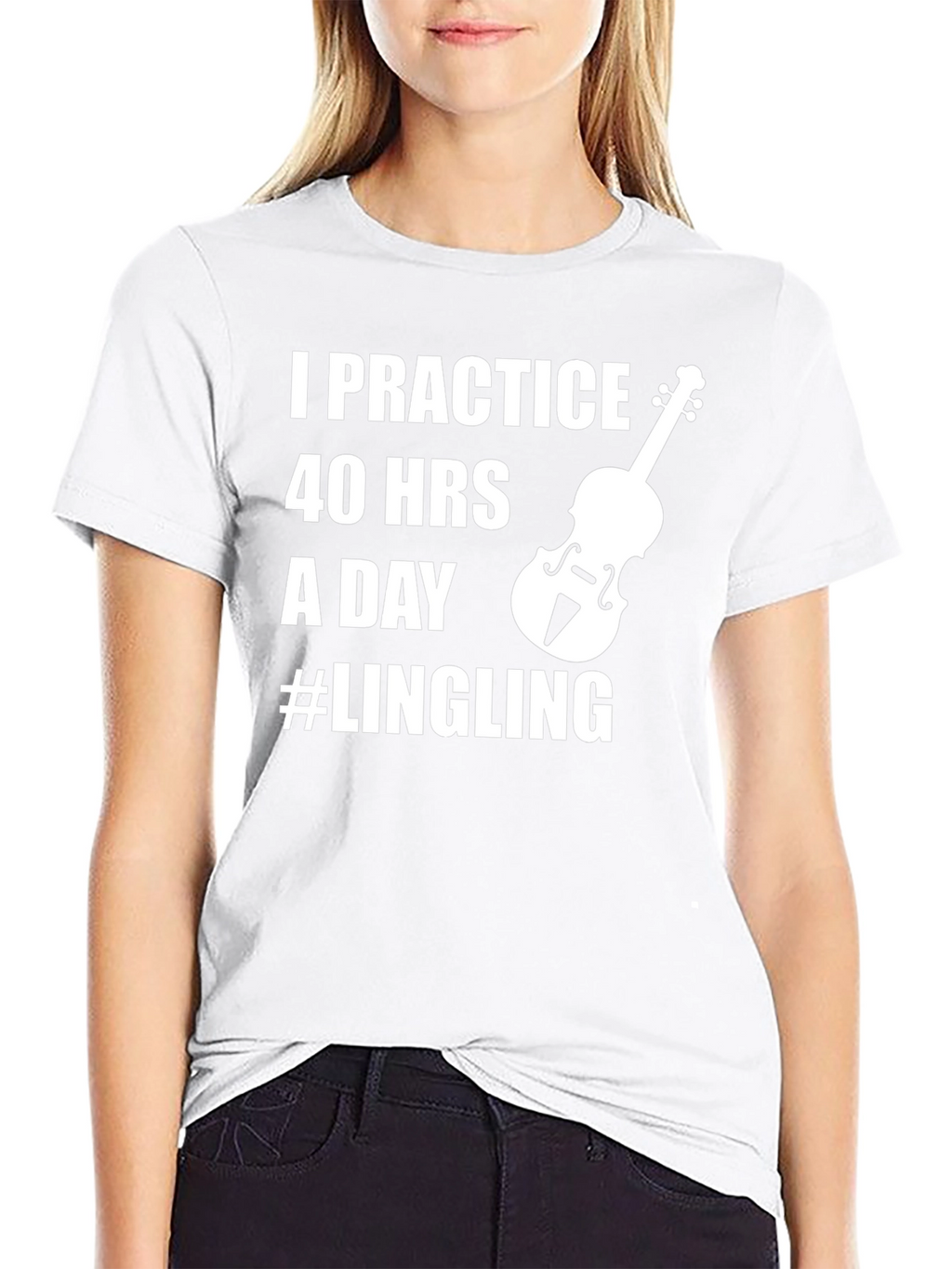 I Practice 40 Hours A Day Ling Ling T-Shirt